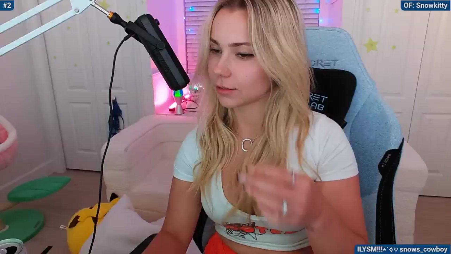 Gallery image thumbnail from Snowkitty's myfreecams stream on, 06/01/2024, 07:10 image 7 of 20