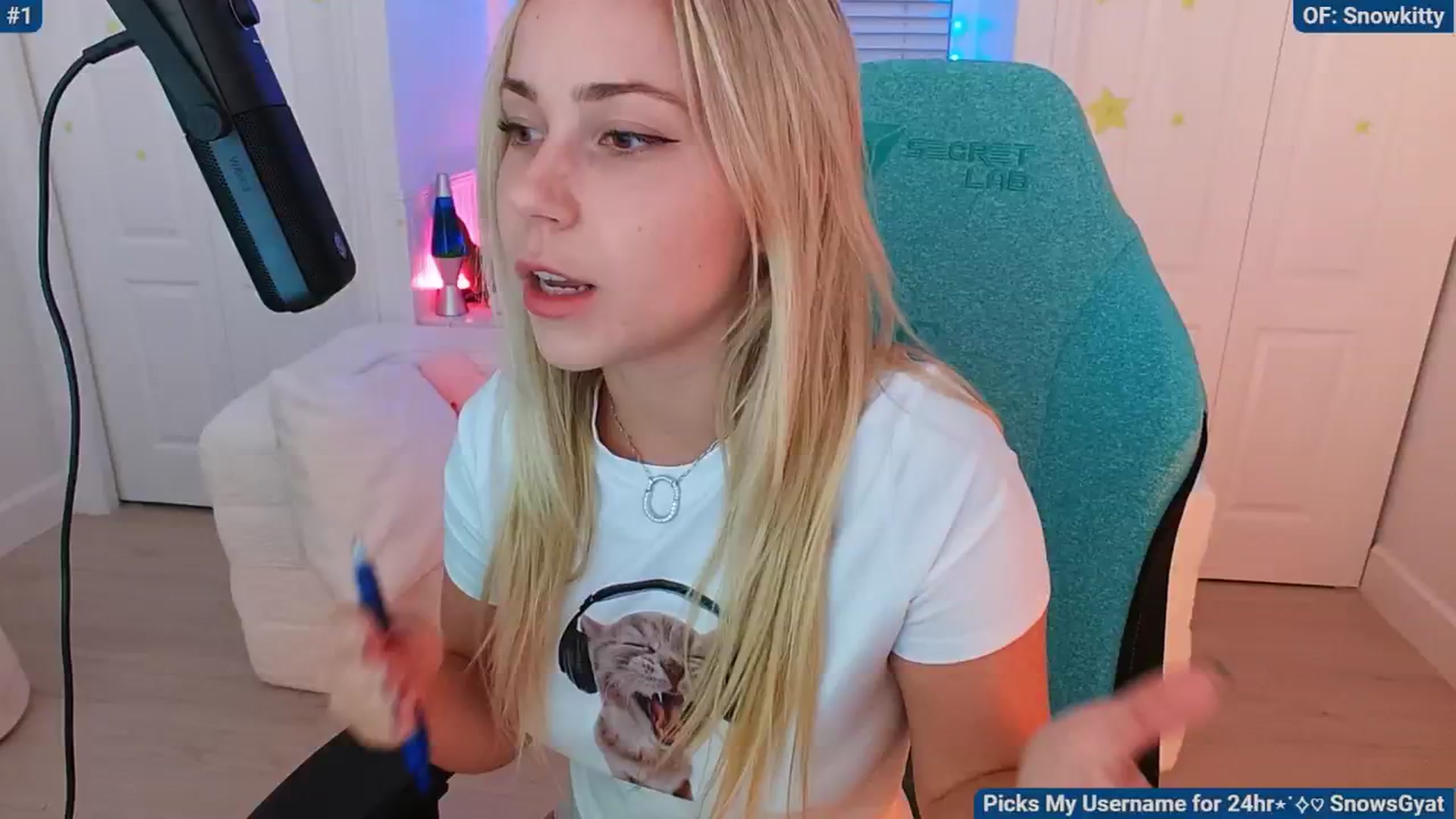 Gallery image thumbnail from Snowkitty's myfreecams stream on, 06/05/2024, 03:09 image 9 of 20