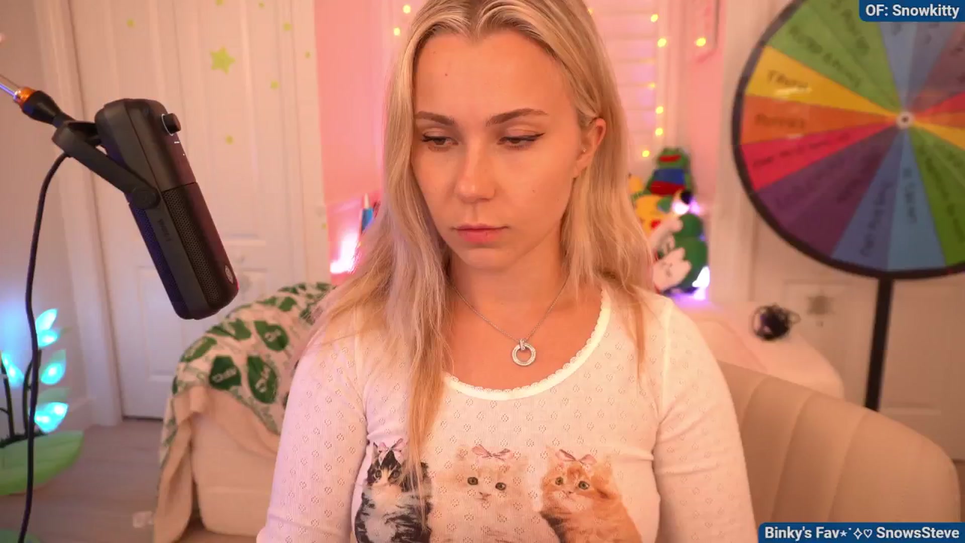 Gallery image thumbnail from Snowkitty's myfreecams stream on, 08/08/2024, 03:53 image 9 of 20