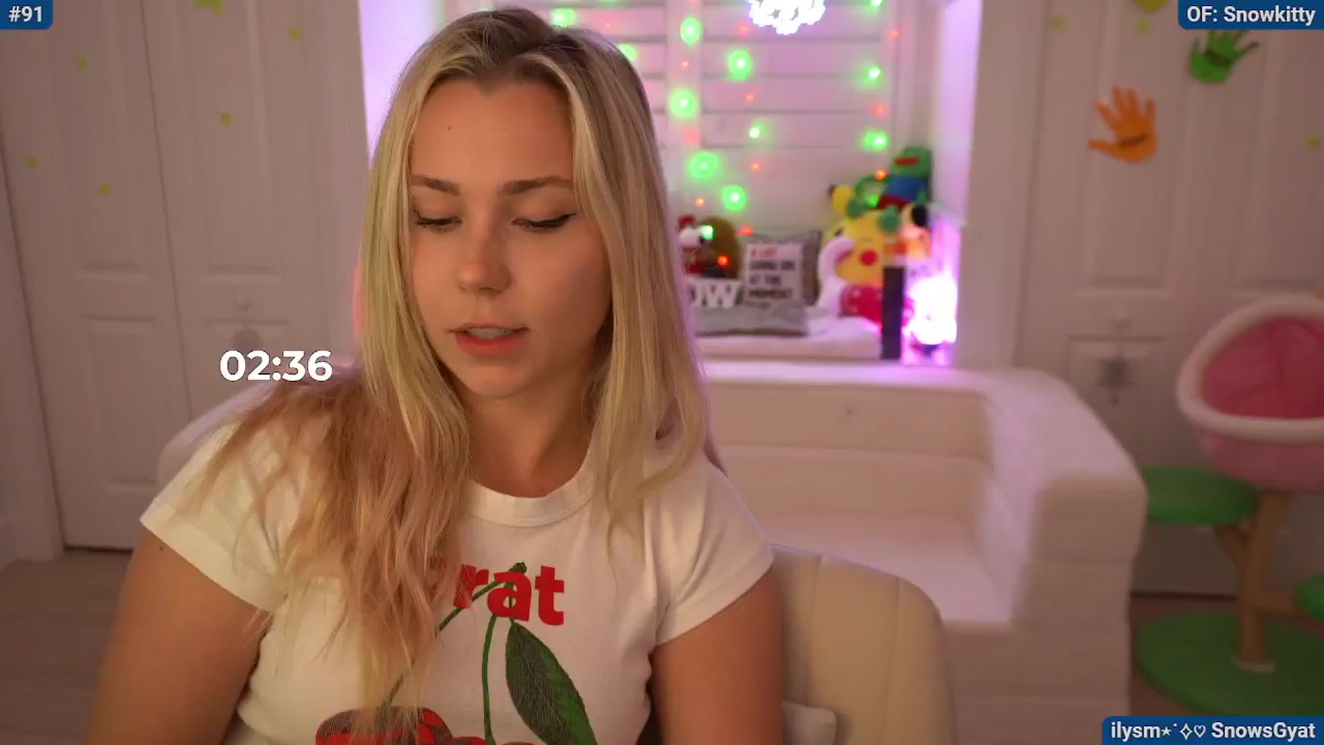 Gallery image thumbnail from Snowkitty's myfreecams stream on, 11/11/2024, 02:27 image 19 of 20
