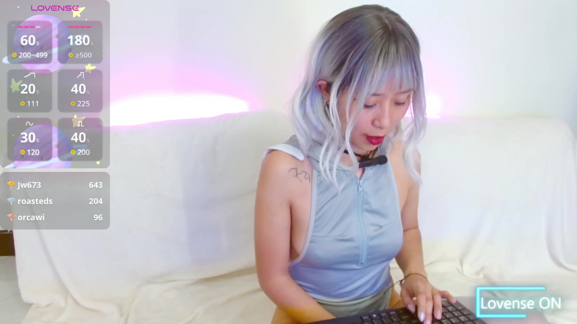 Gallery image thumbnail from Sofie1's myfreecams stream on, 06/19/2025, 17:08 image 6 of 20