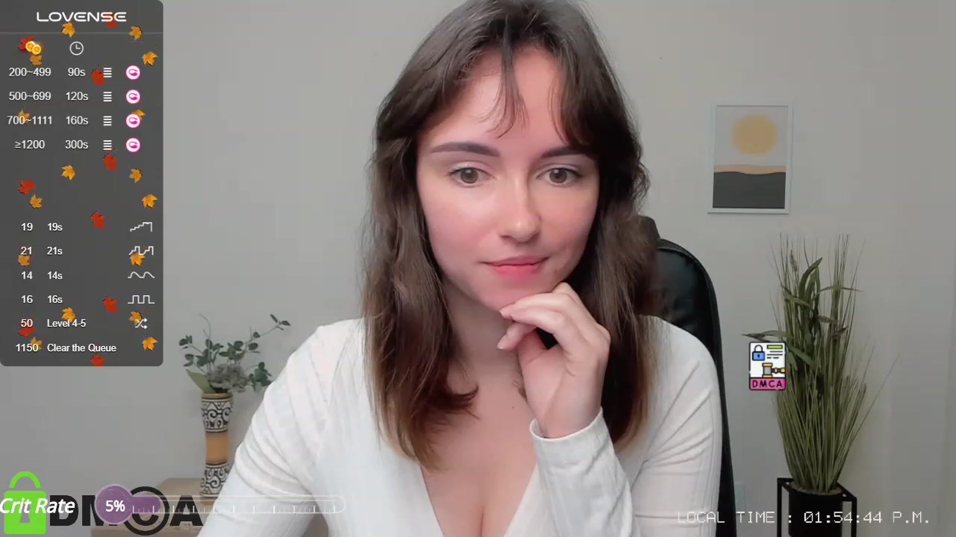 Gallery image thumbnail from Sofiika777's myfreecams stream on, 09/19/2023, 23:22 image 4 of 20