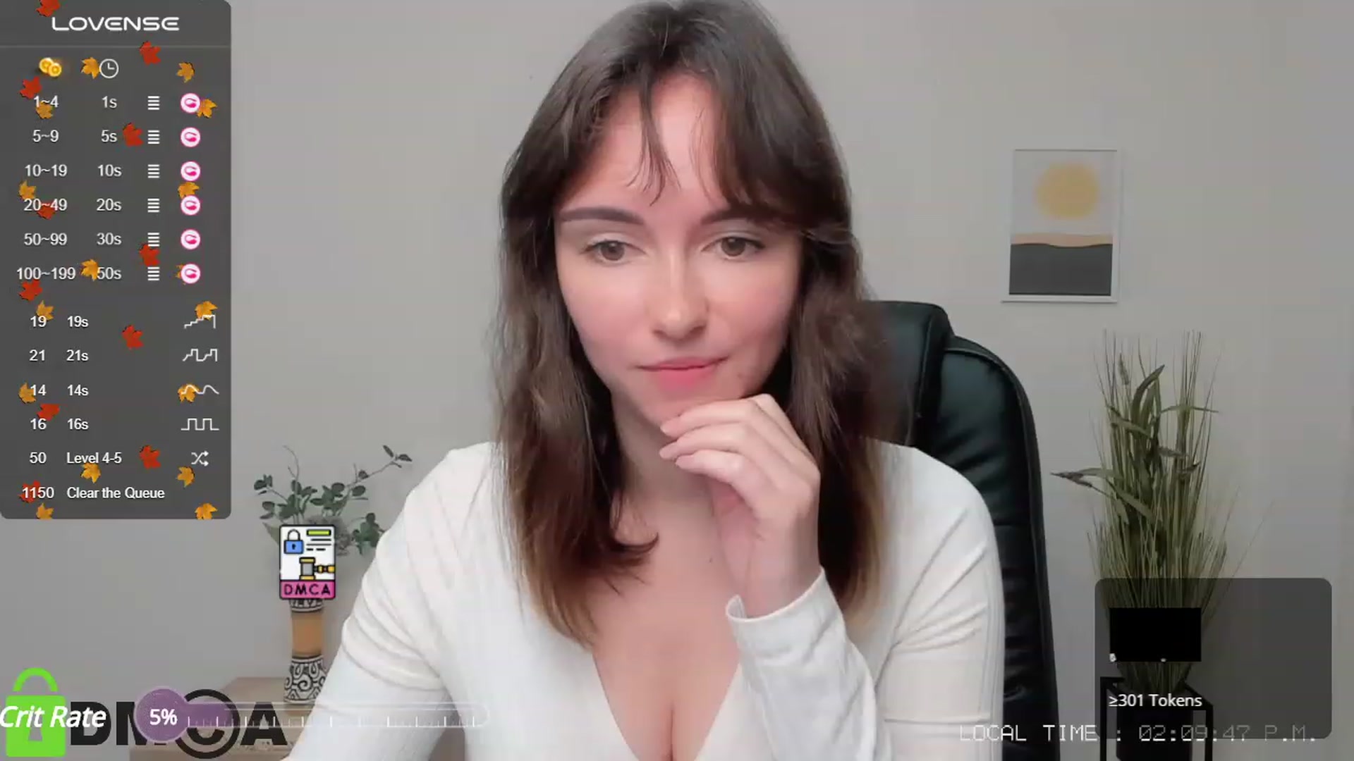 Gallery image thumbnail from Sofiika777's myfreecams stream on, 09/19/2023, 23:22 image 16 of 20
