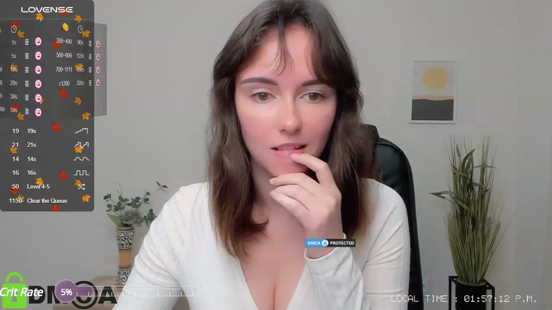 Gallery image thumbnail from Sofiika777's myfreecams stream on, 09/19/2023, 23:22 image 6 of 20