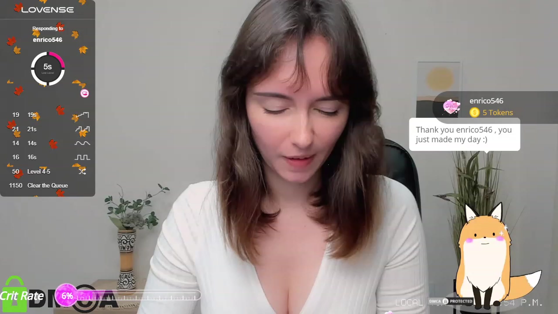 Gallery image thumbnail from Sofiika777's myfreecams stream on, 09/19/2023, 23:22 image 9 of 20