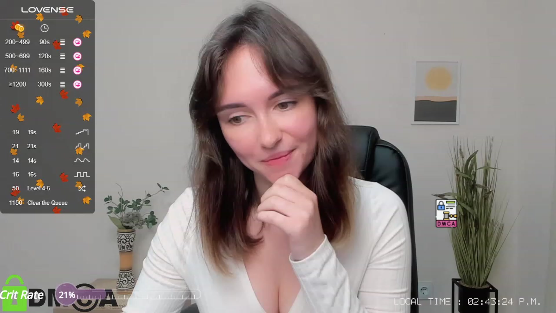 Gallery image thumbnail from Sofiika777's myfreecams stream on, 09/20/2023, 24:39 image 5 of 20