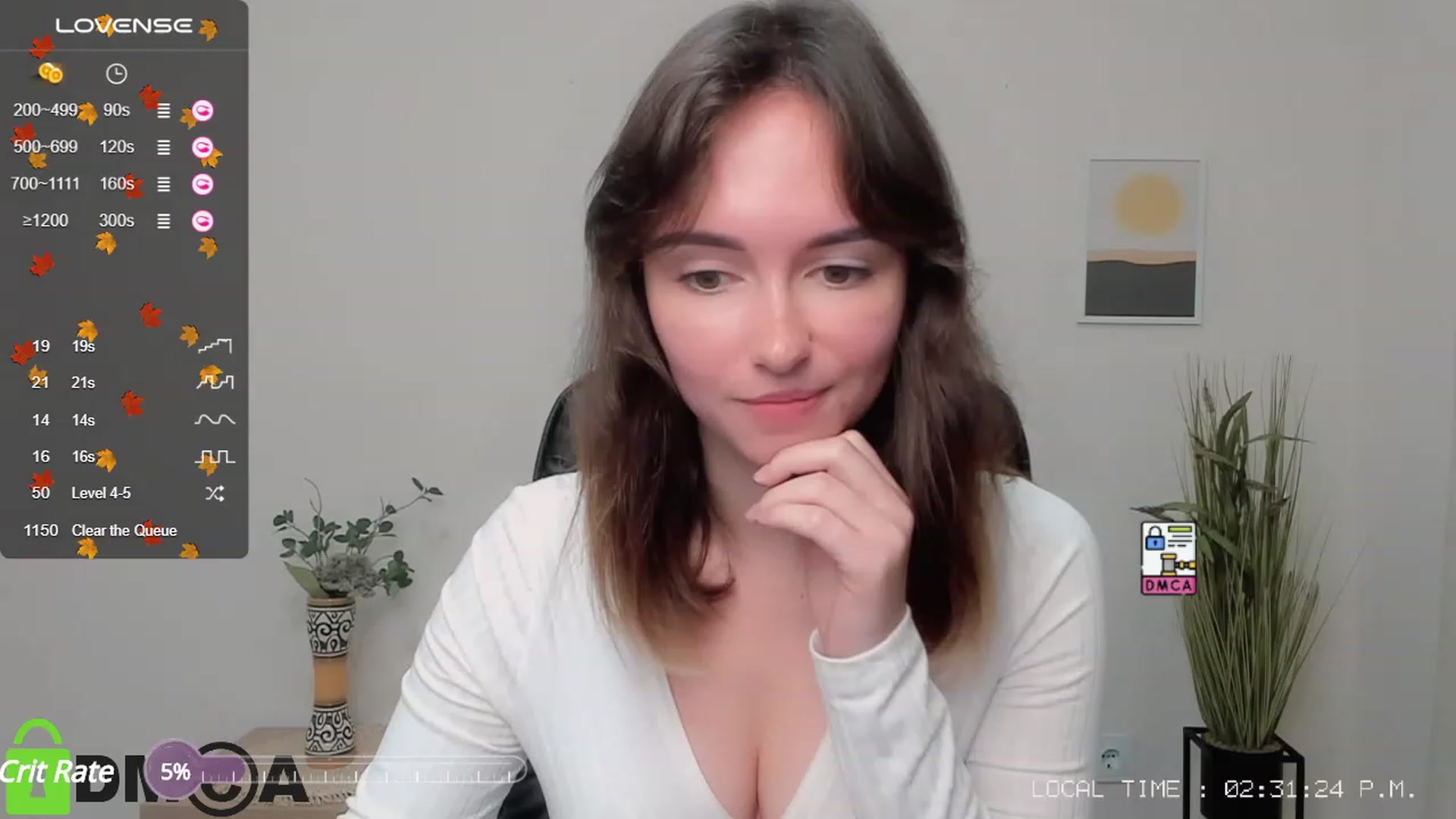 Gallery image thumbnail from Sofiika777's myfreecams stream on, 09/20/2023, 24:39 image 1 of 20