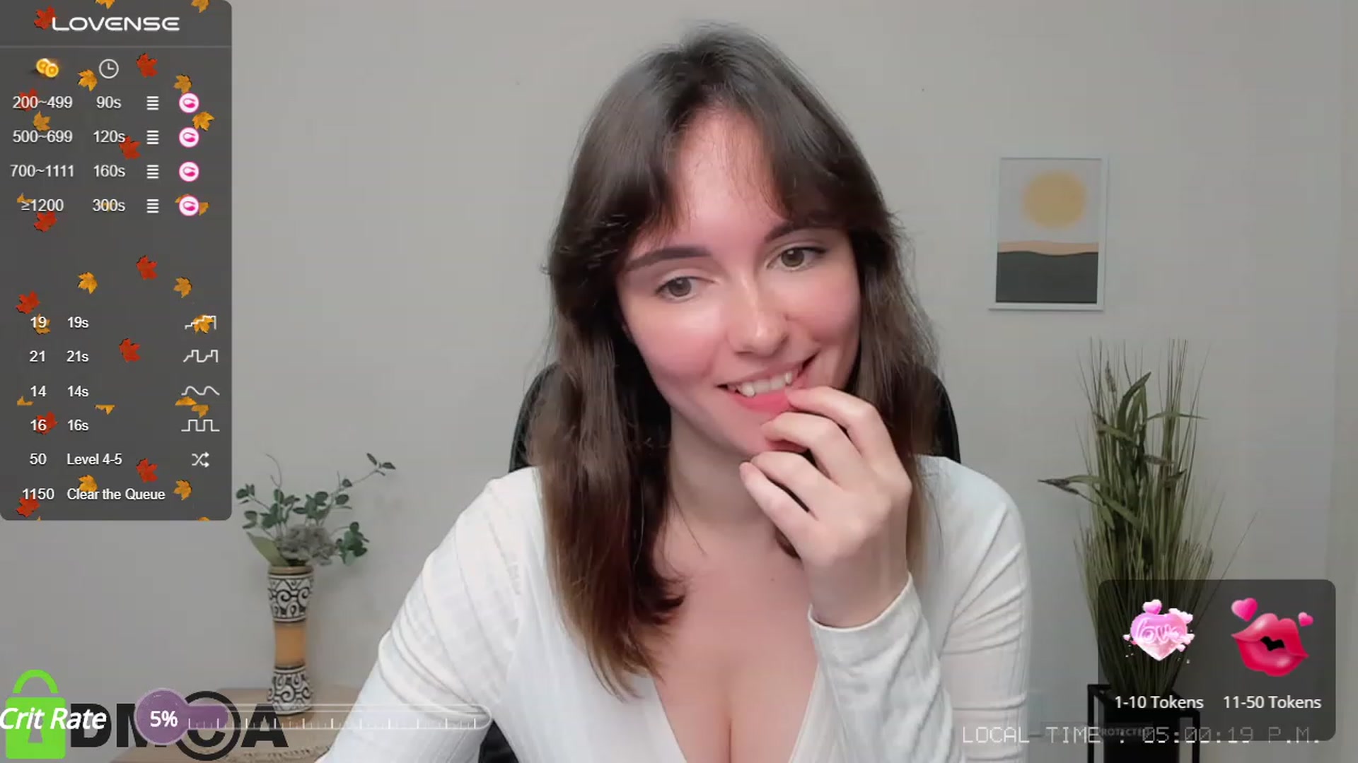 Gallery image thumbnail from Sofiika777's myfreecams stream on, 09/20/2023, 02:13 image 16 of 20