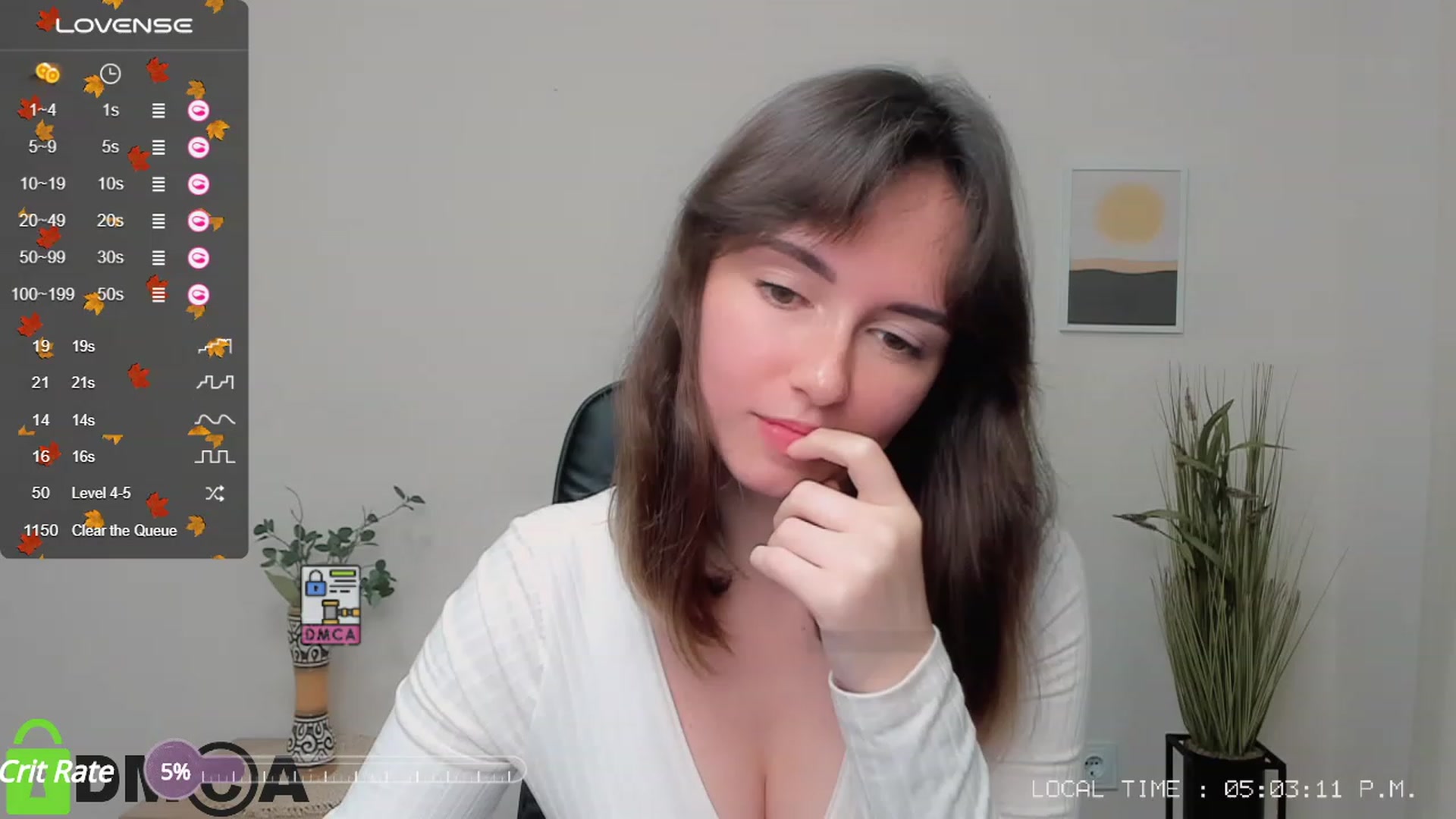 Gallery image thumbnail from Sofiika777's myfreecams stream on, 09/20/2023, 02:13 image 18 of 20