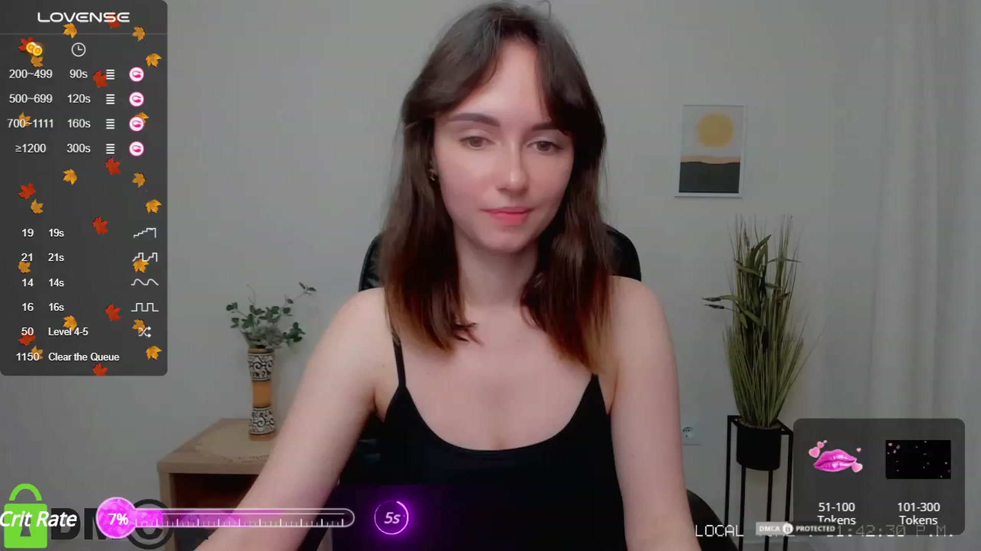 Gallery image thumbnail from Sofiika777's myfreecams stream on, 09/23/2023, 21:11 image 9 of 20