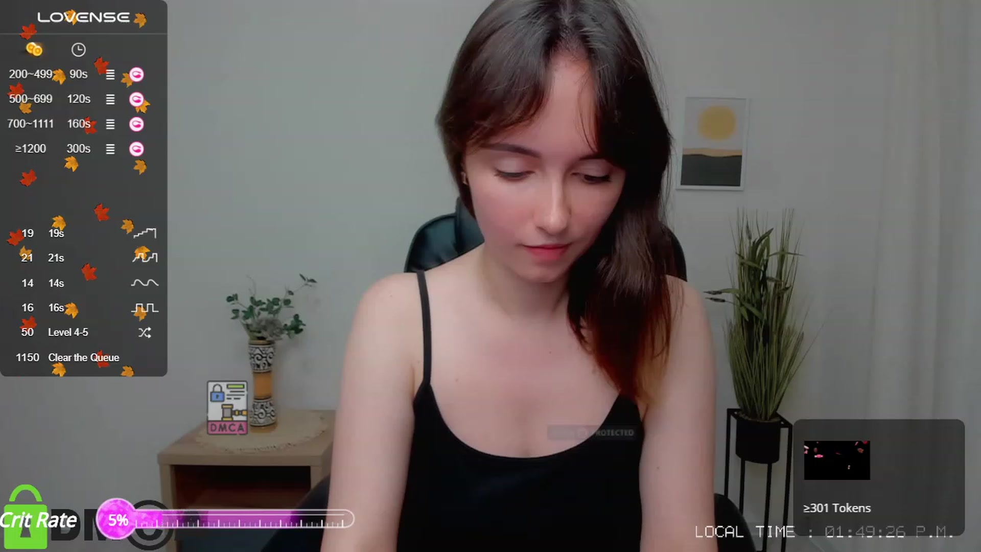 Gallery image thumbnail from Sofiika777's myfreecams stream on, 09/23/2023, 23:54 image 1 of 20