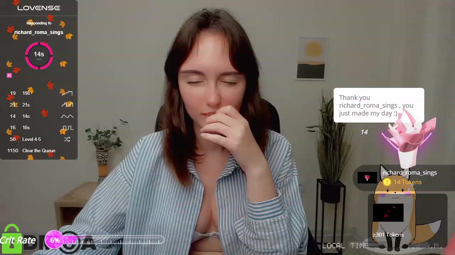 Gallery image thumbnail from Sofiika777's myfreecams stream on, 09/25/2023, 03:00 image 13 of 20