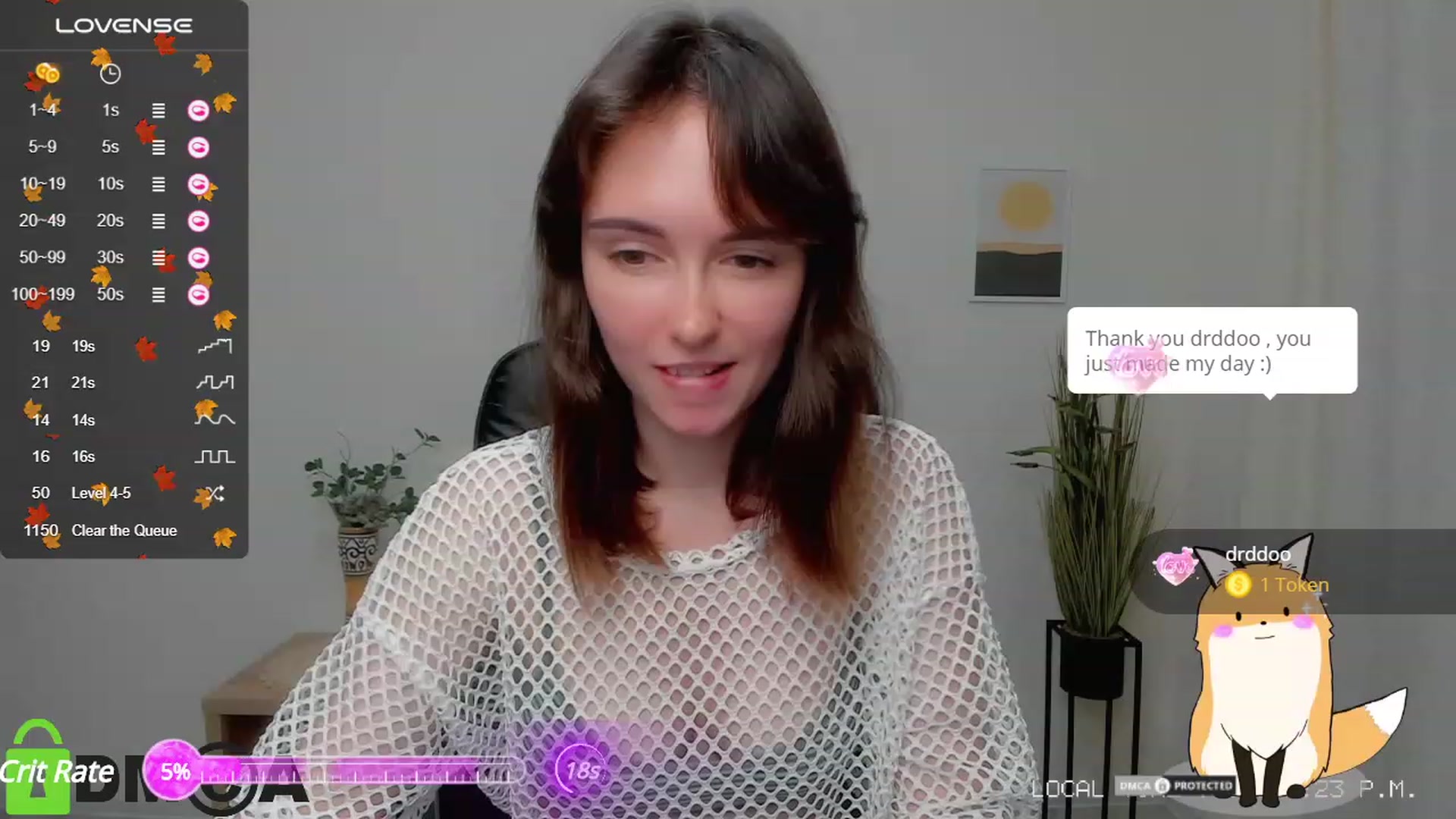 Gallery image thumbnail from Sofiika777's myfreecams stream on, 09/25/2023, 23:05 image 10 of 20