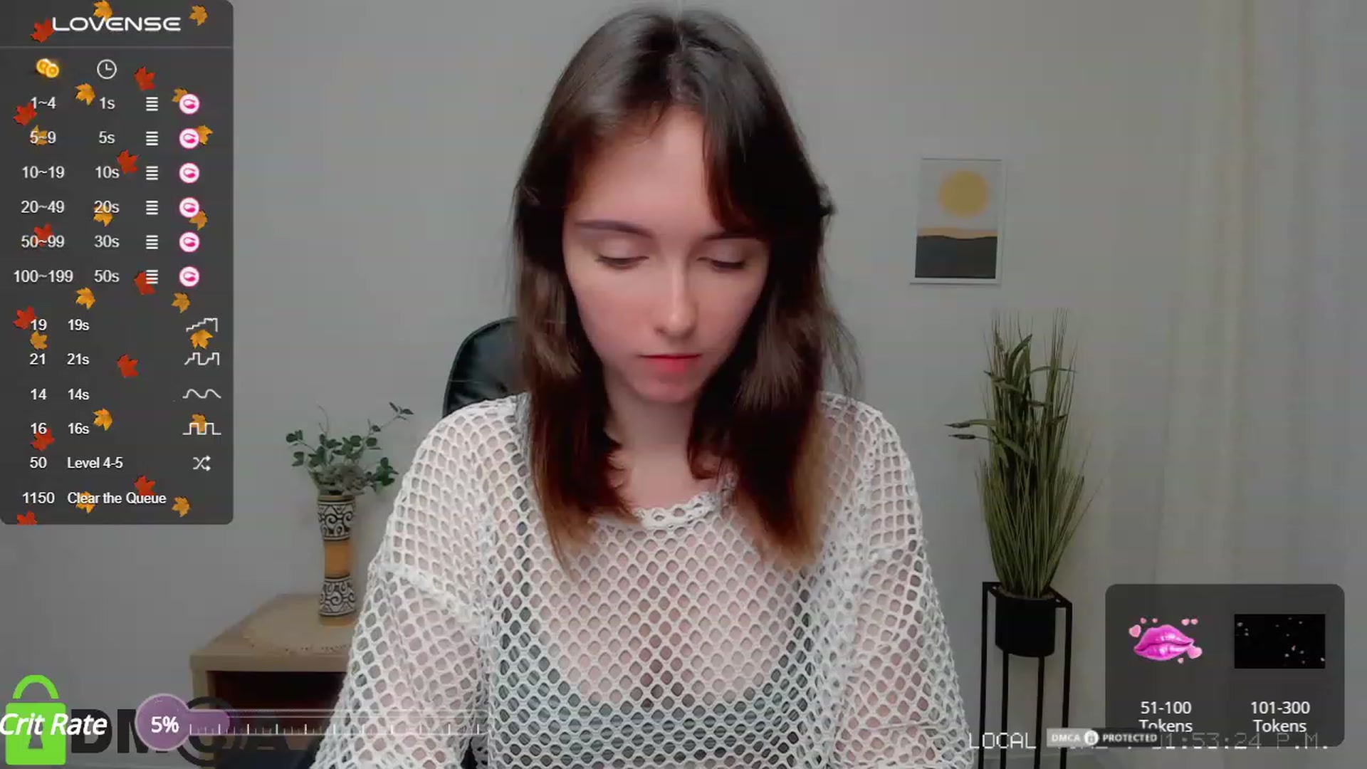 Gallery image thumbnail from Sofiika777's myfreecams stream on, 09/25/2023, 23:05 image 6 of 20