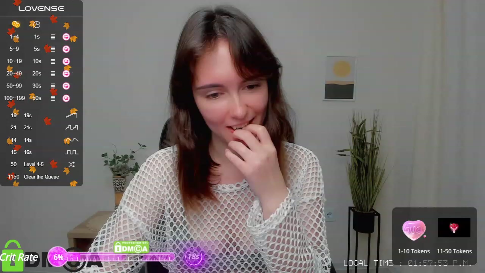 Gallery image thumbnail from Sofiika777's myfreecams stream on, 09/25/2023, 23:05 image 15 of 20