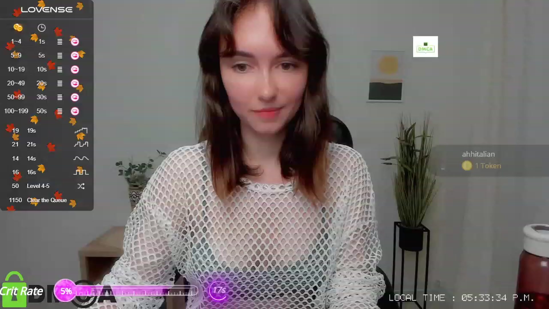 Gallery image thumbnail from Sofiika777's myfreecams stream on, 09/26/2023, 02:55 image 14 of 20
