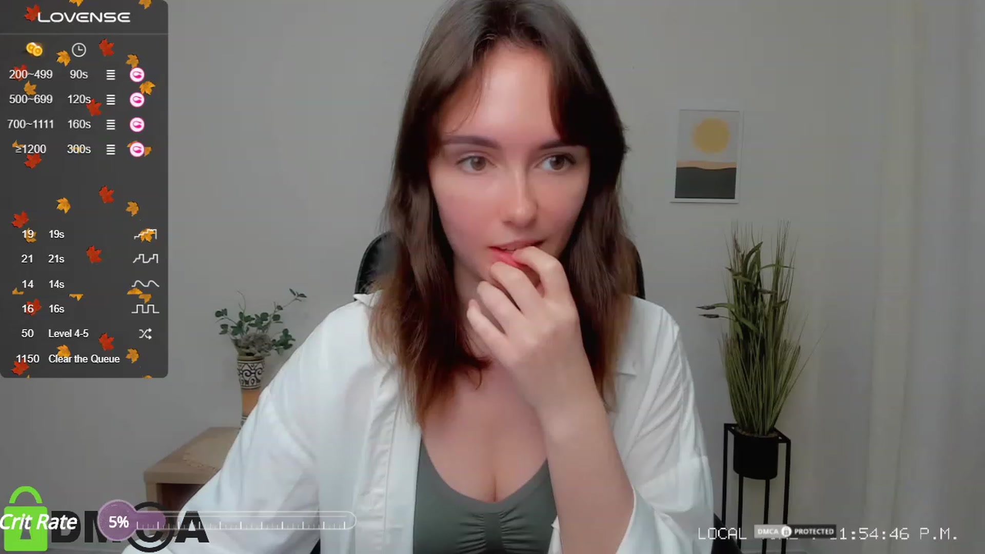 Gallery image thumbnail from Sofiika777's myfreecams stream on, 09/26/2023, 21:04 image 16 of 20