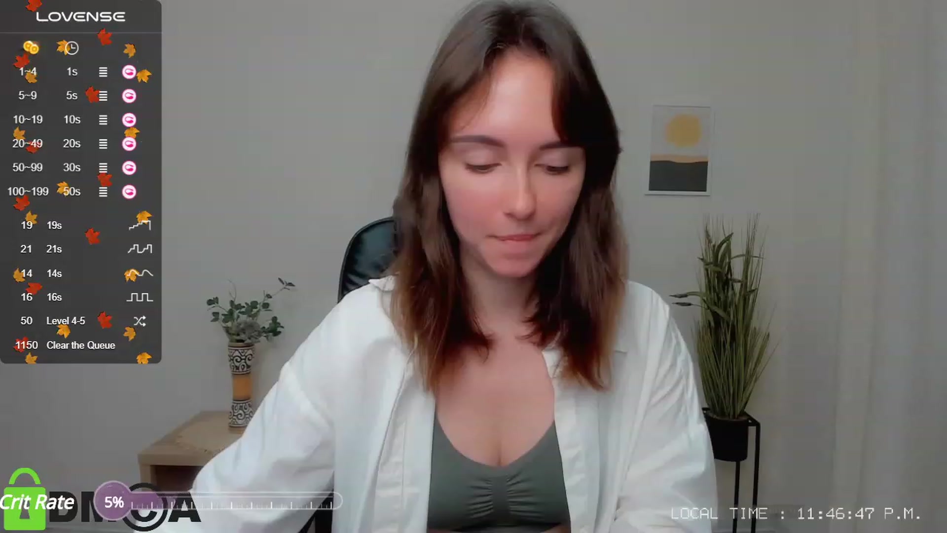 Gallery image thumbnail from Sofiika777's myfreecams stream on, 09/26/2023, 21:04 image 6 of 20