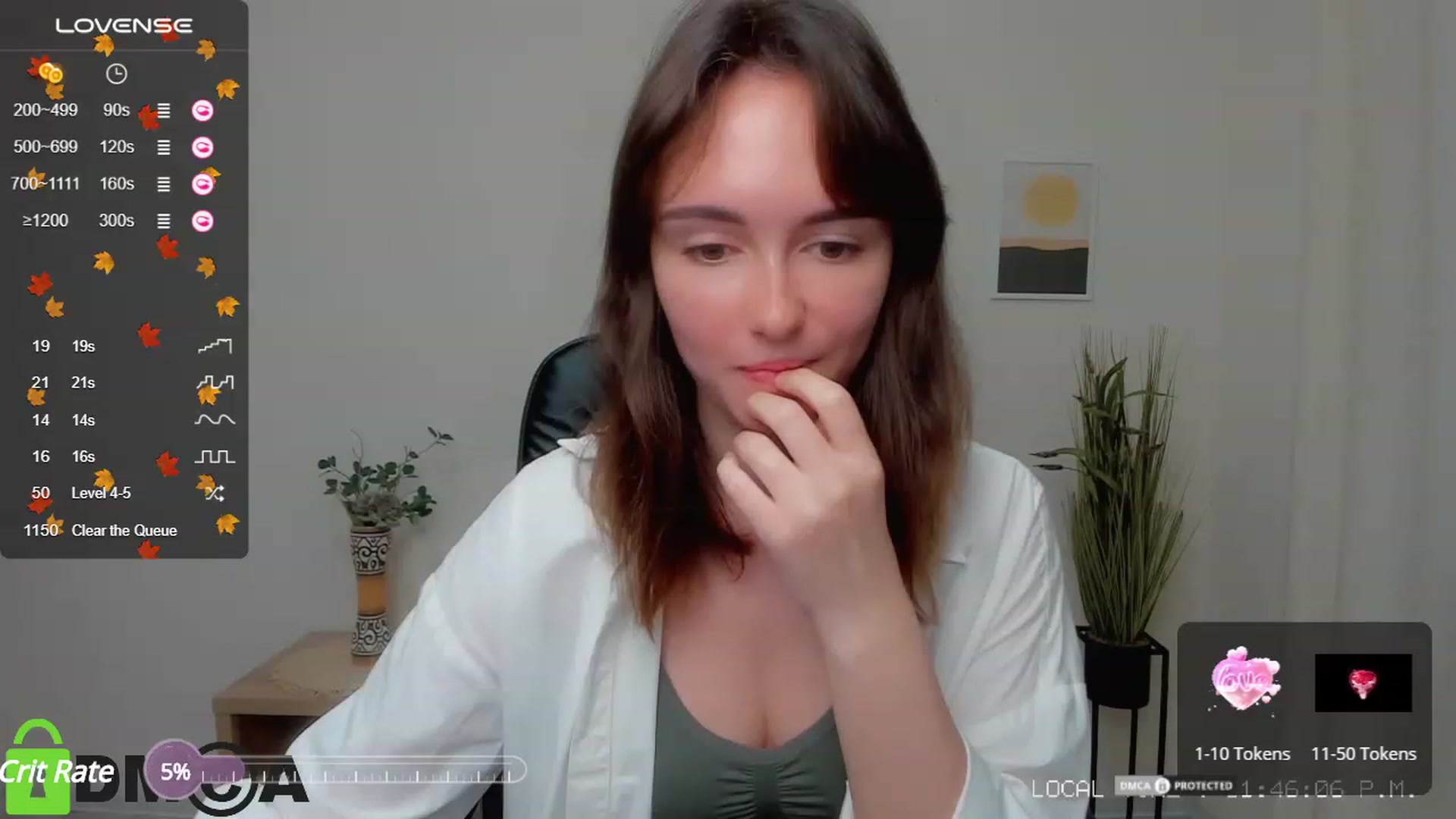 Gallery image thumbnail from Sofiika777's myfreecams stream on, 09/26/2023, 21:04 image 5 of 20