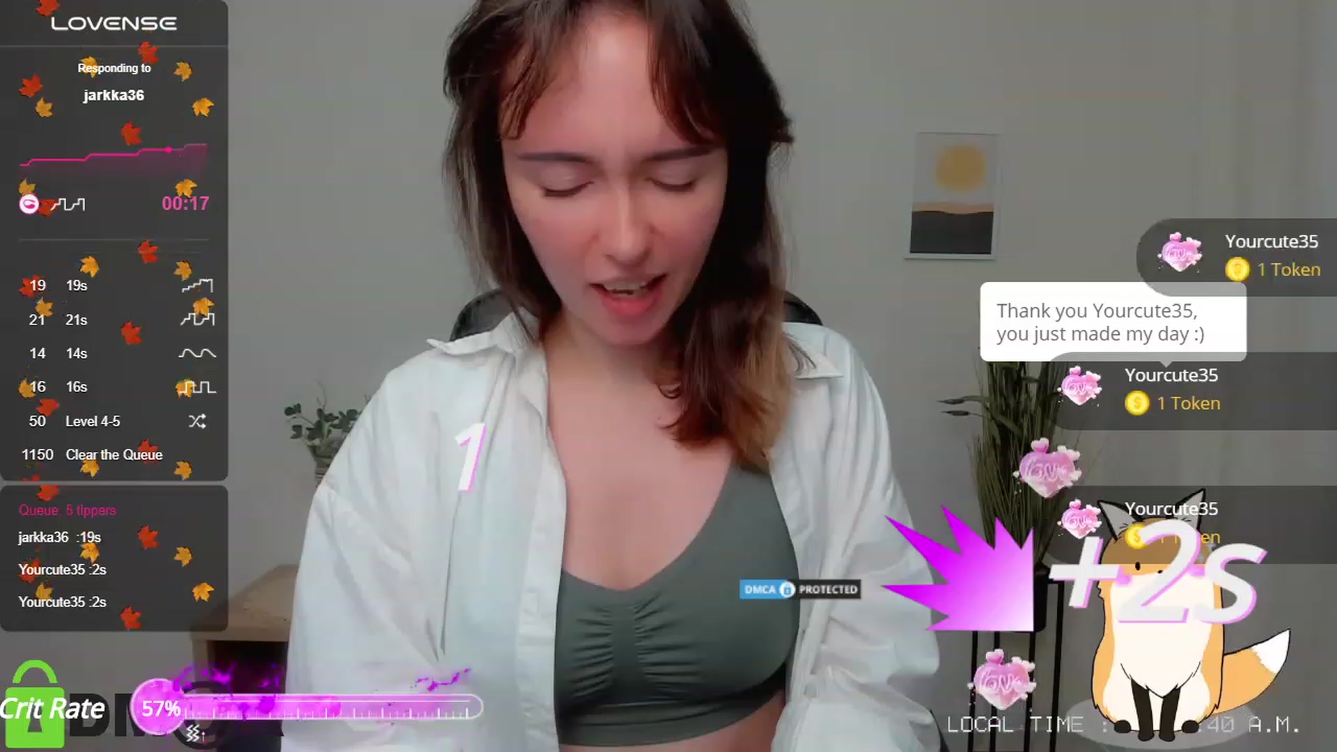 Gallery image thumbnail from Sofiika777's myfreecams stream on, 09/27/2023, 24:00 image 16 of 20