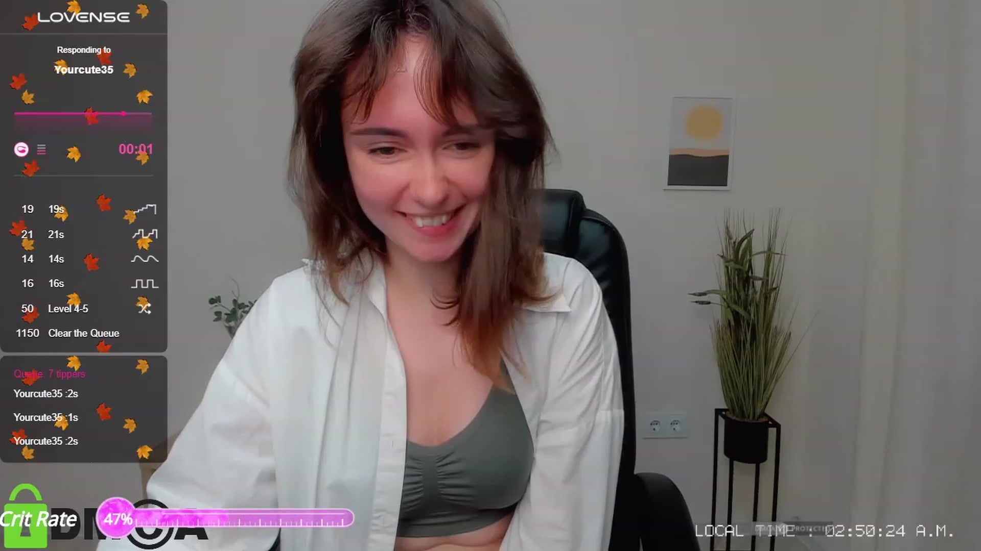 Gallery image thumbnail from Sofiika777's myfreecams stream on, 09/27/2023, 24:00 image 12 of 20