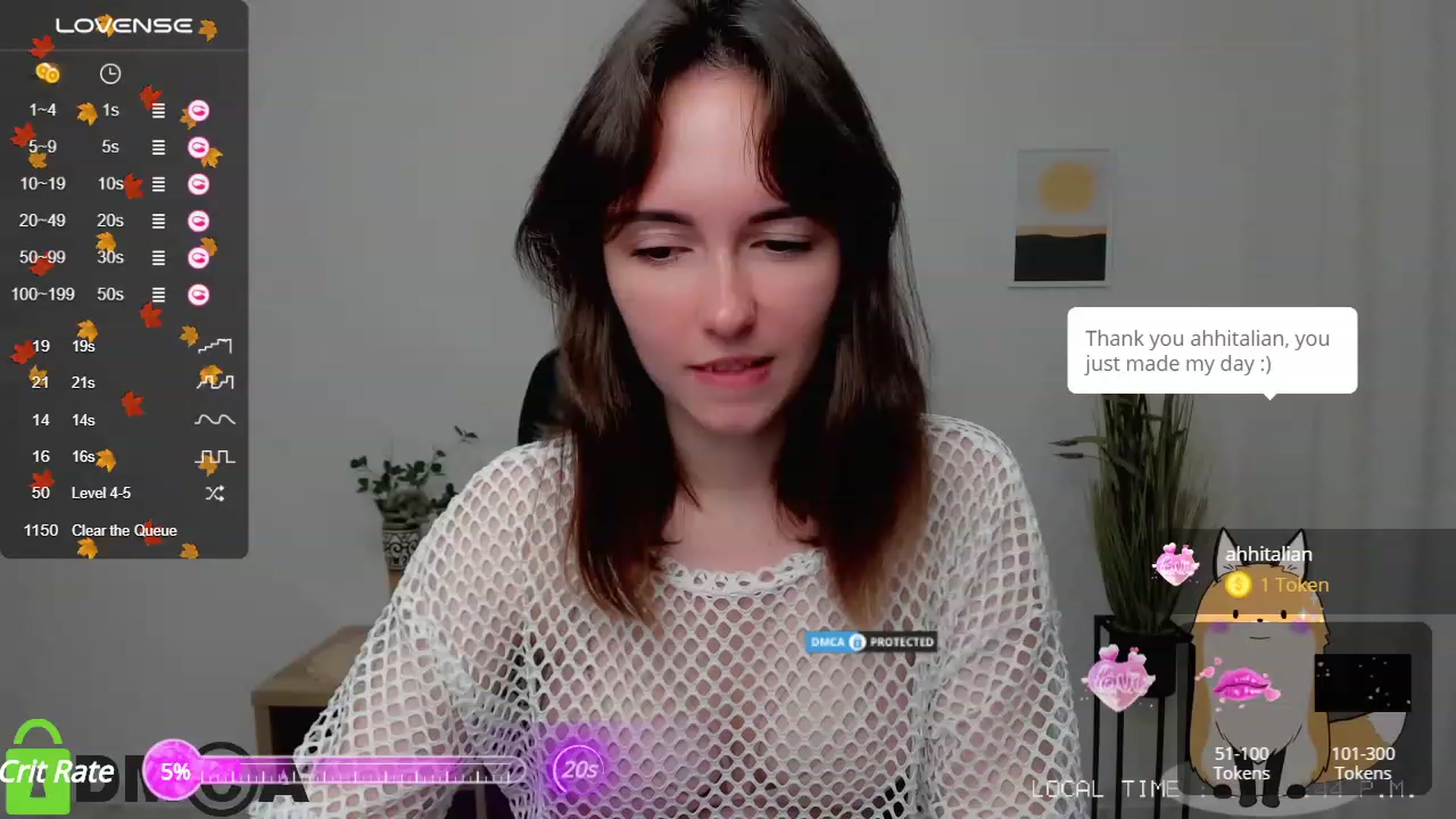Gallery image thumbnail from Sofiika777's myfreecams stream on, 09/28/2023, 22:43 image 8 of 20