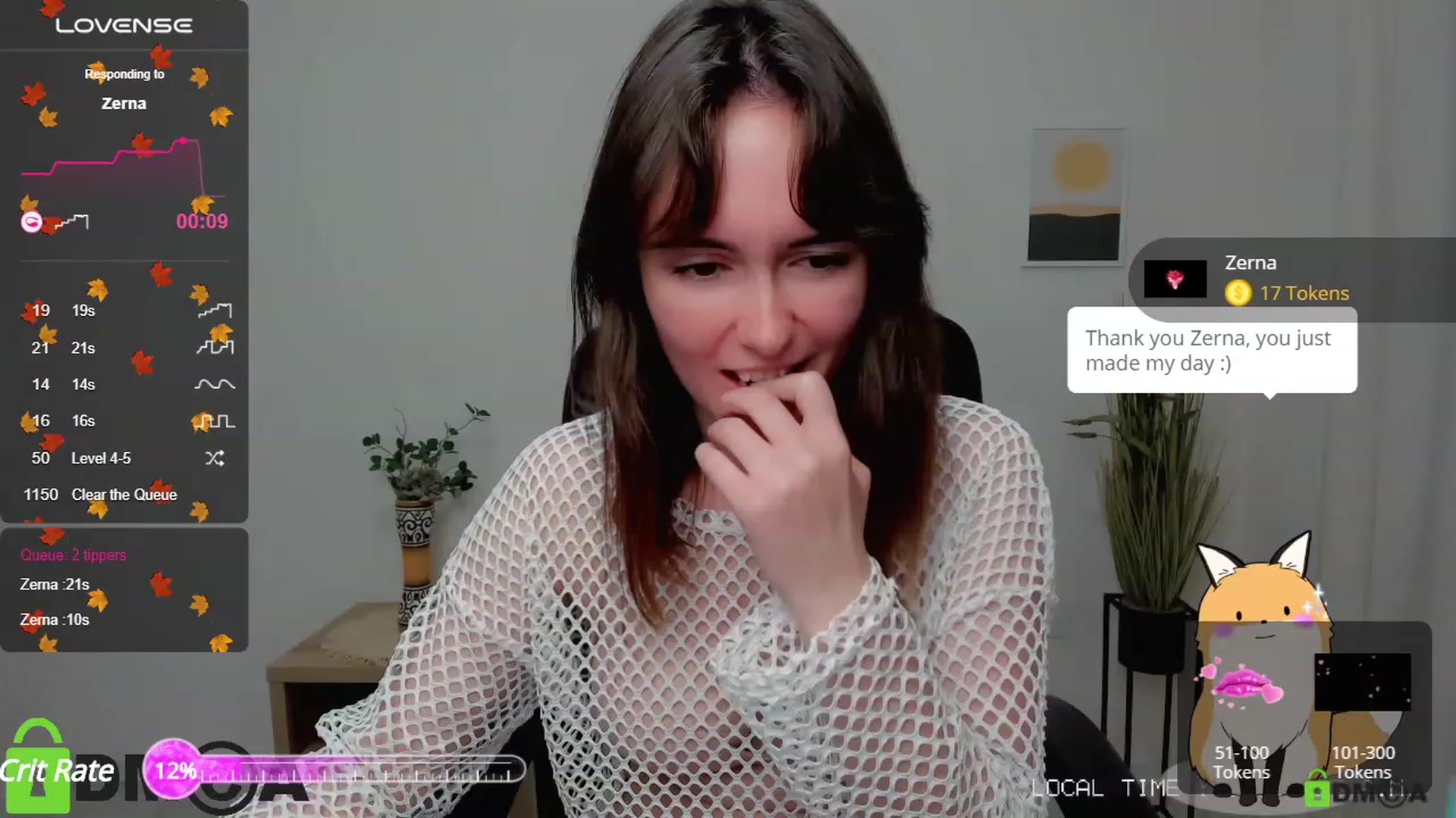 Gallery image thumbnail from Sofiika777's myfreecams stream on, 09/29/2023, 03:25 image 17 of 20