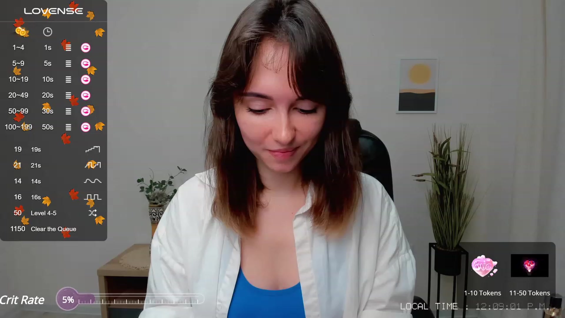 Gallery image thumbnail from Sofiika777's myfreecams stream on, 10/01/2023, 21:26 image 12 of 20