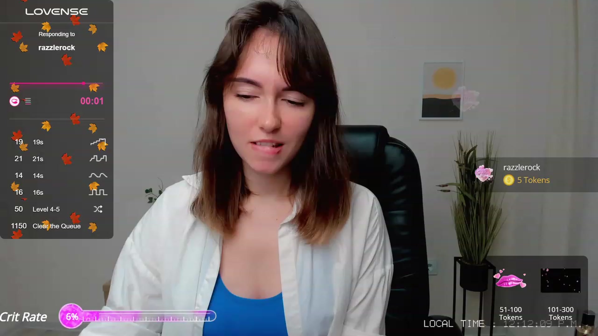 Gallery image thumbnail from Sofiika777's myfreecams stream on, 10/01/2023, 21:26 image 14 of 20