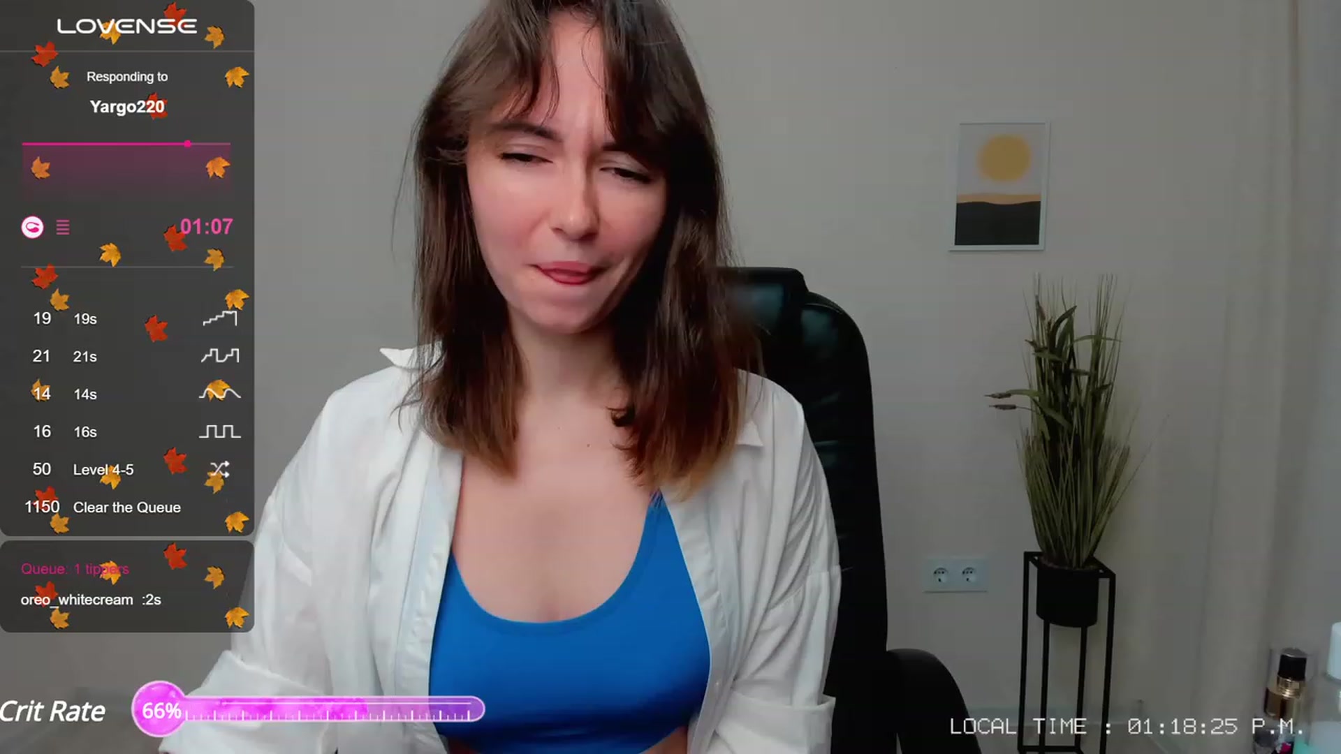 Gallery image thumbnail from Sofiika777's myfreecams stream on, 10/01/2023, 22:26 image 19 of 20