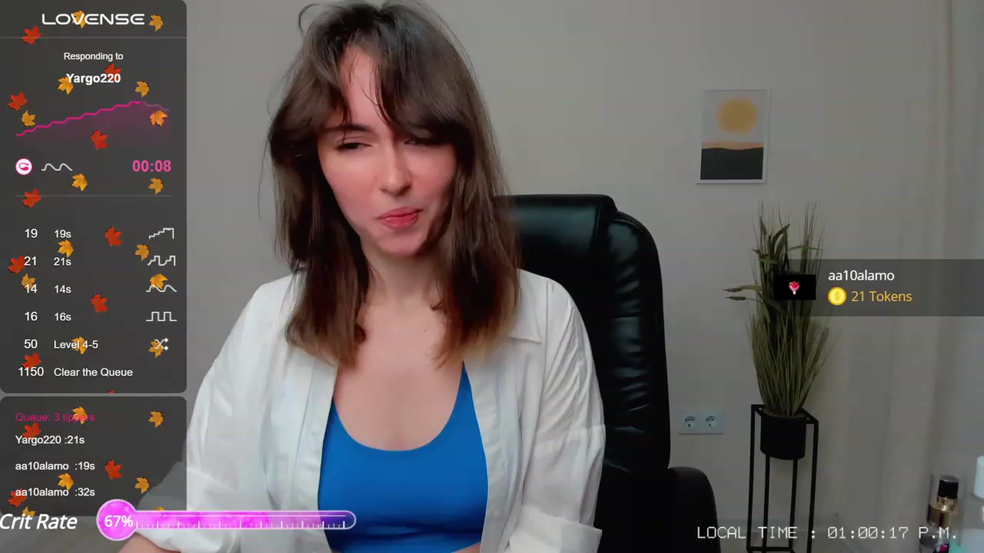Gallery image thumbnail from Sofiika777's myfreecams stream on, 10/01/2023, 22:26 image 11 of 20