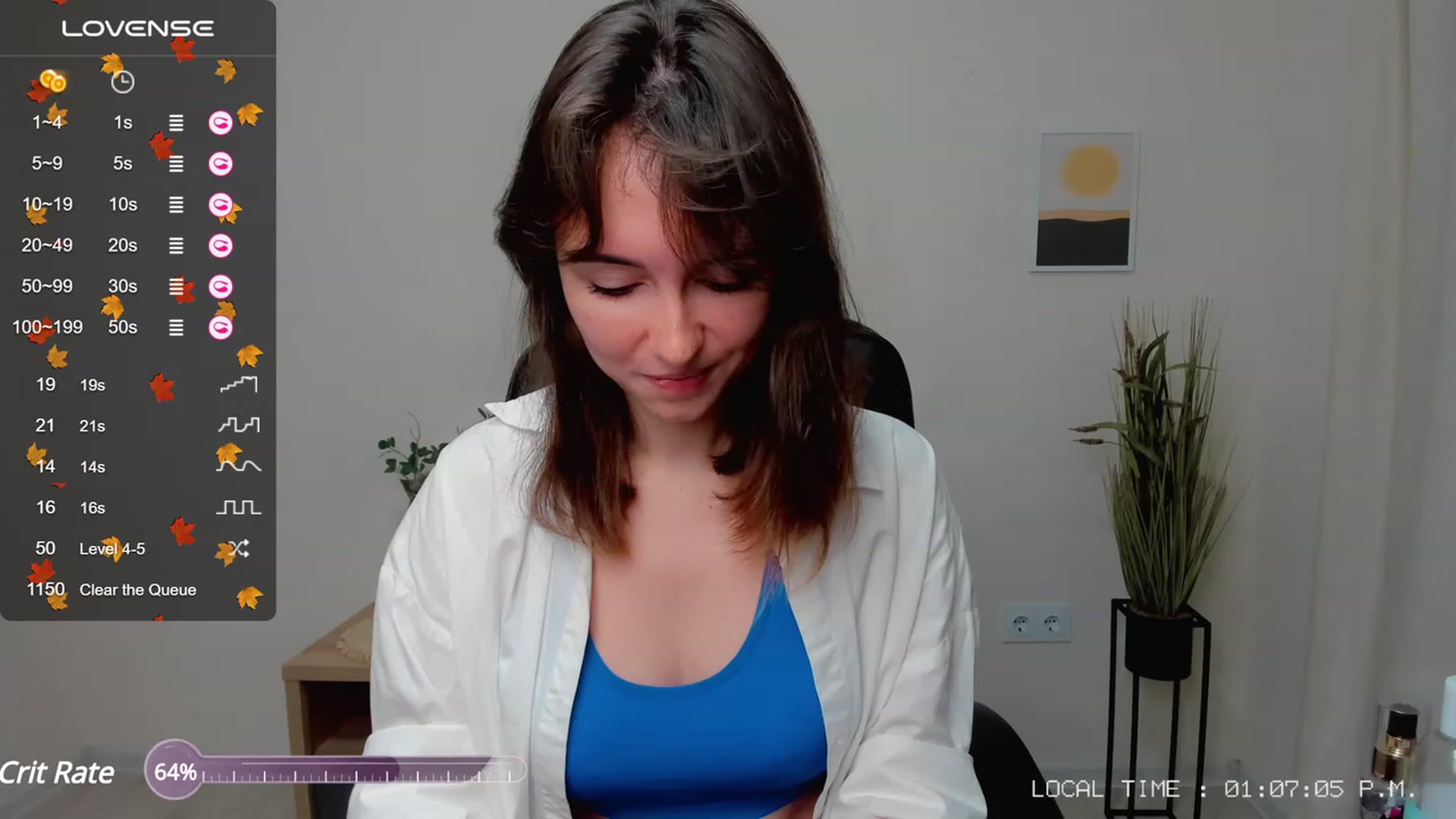 Gallery image thumbnail from Sofiika777's myfreecams stream on, 10/01/2023, 22:26 image 14 of 20