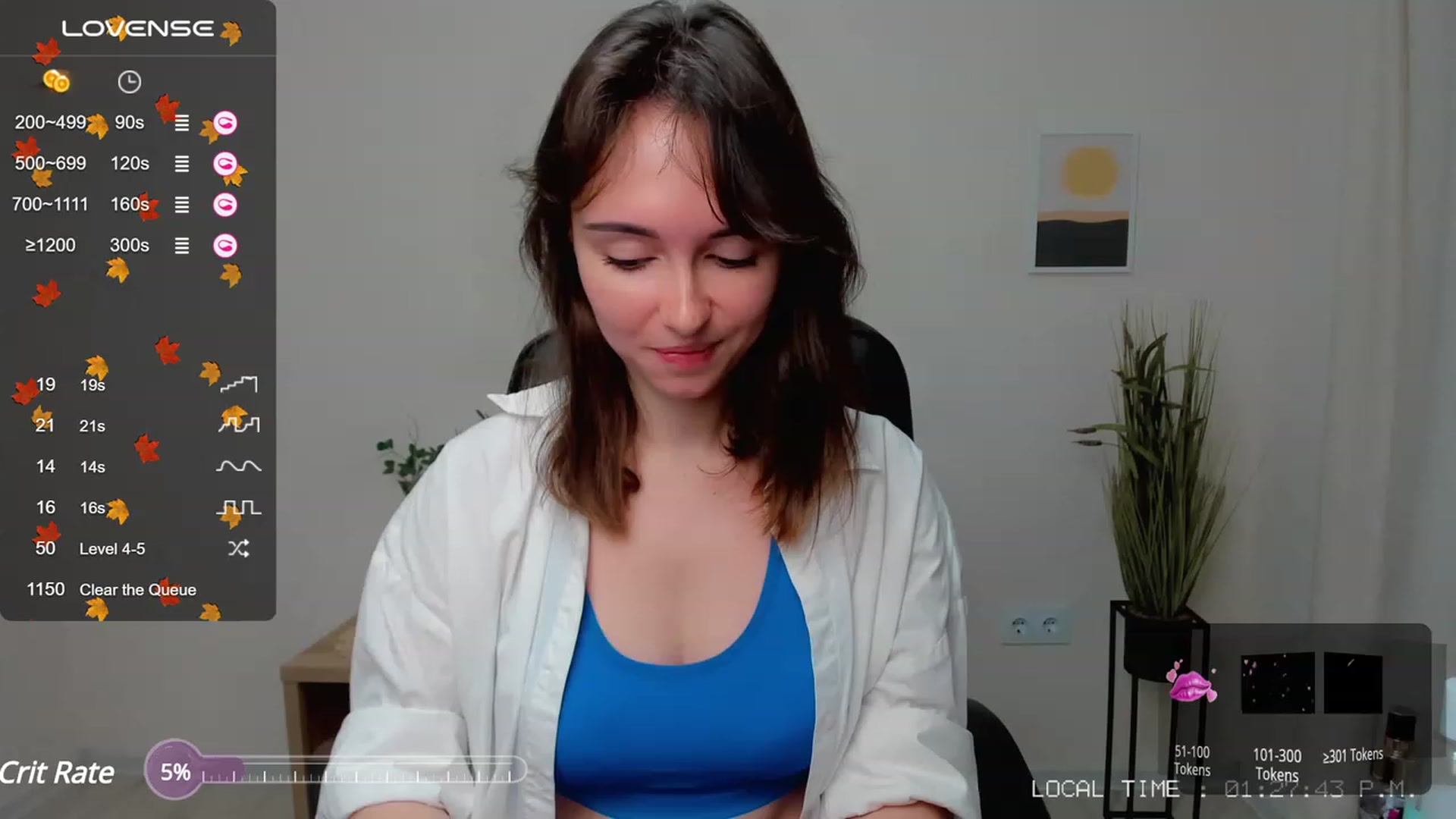 Gallery image thumbnail from Sofiika777's myfreecams stream on, 10/01/2023, 22:39 image 5 of 20