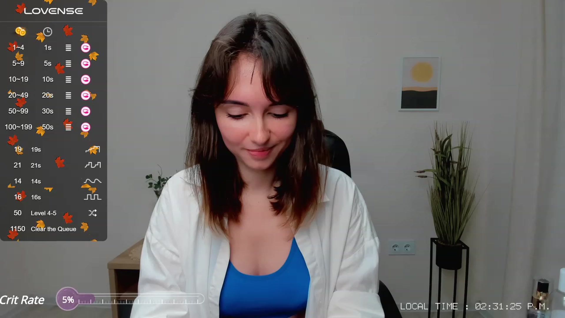 Gallery image thumbnail from Sofiika777's myfreecams stream on, 10/02/2023, 24:01 image 1 of 20