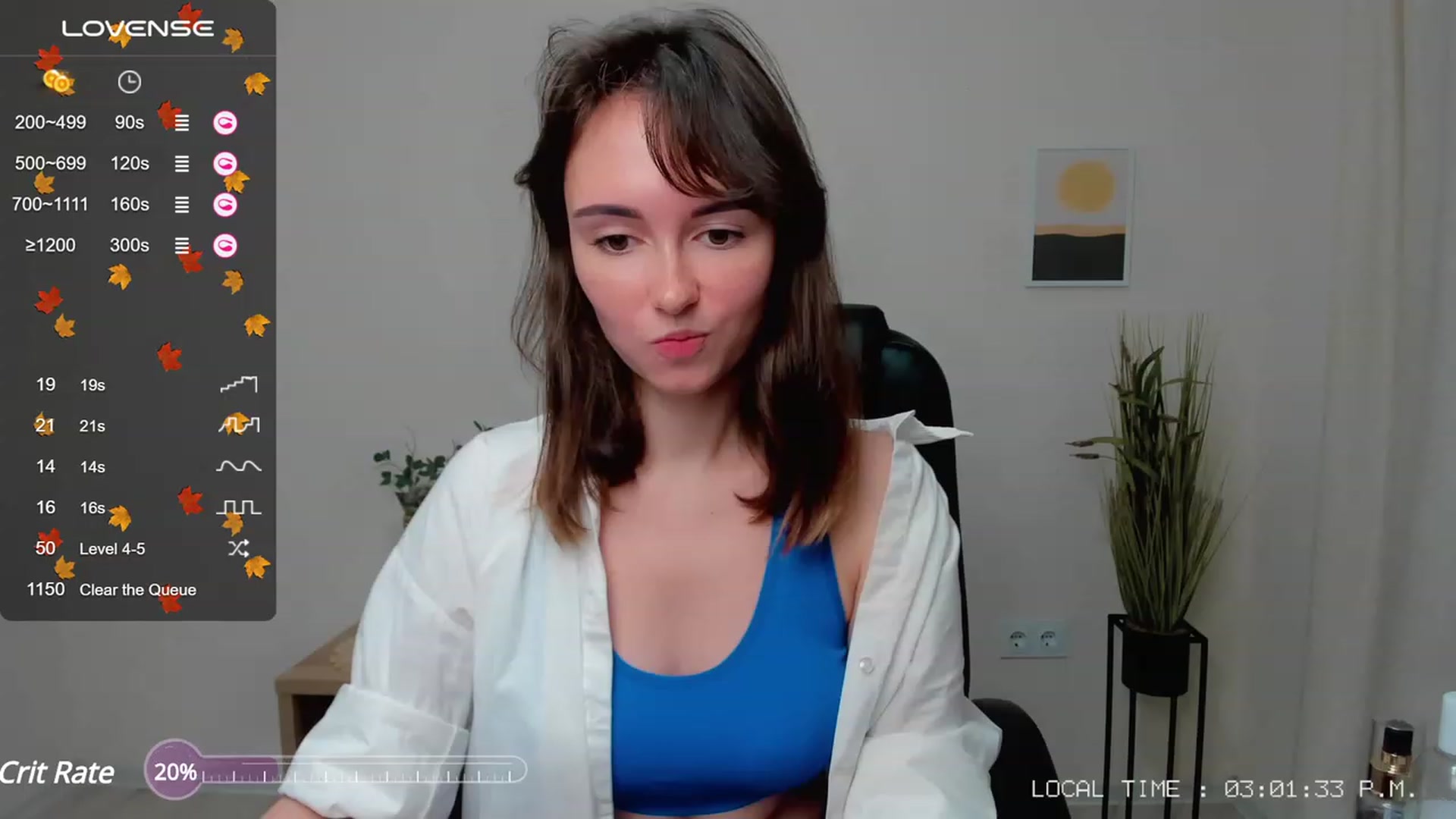 Gallery image thumbnail from Sofiika777's myfreecams stream on, 10/02/2023, 24:01 image 17 of 20