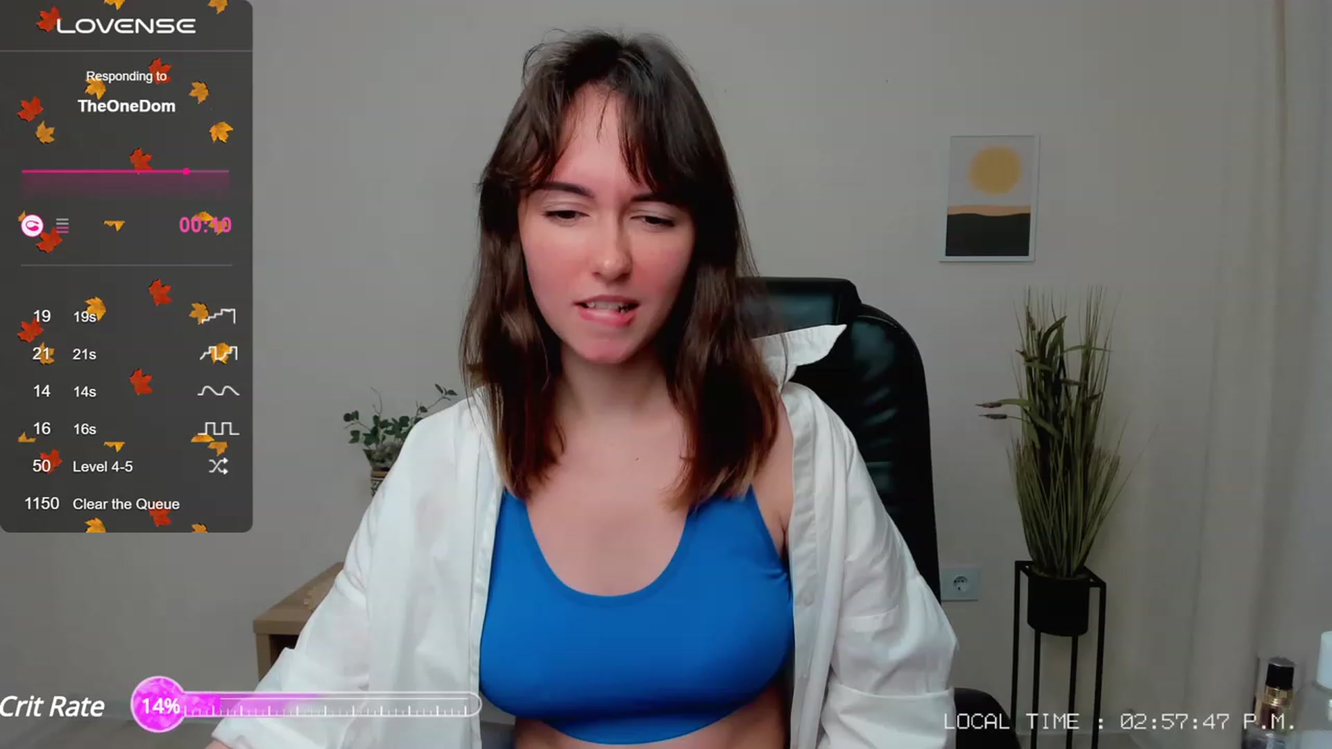 Gallery image thumbnail from Sofiika777's myfreecams stream on, 10/02/2023, 24:01 image 15 of 20