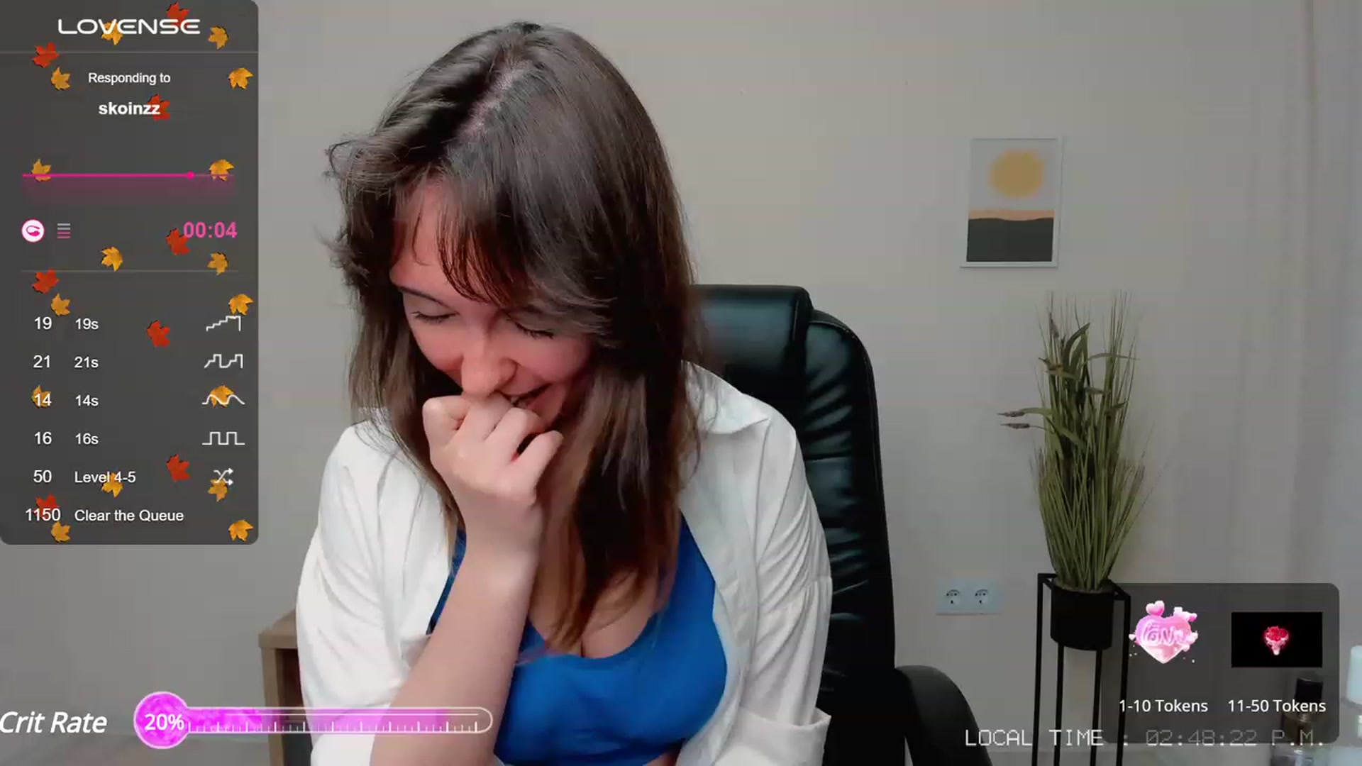 Gallery image thumbnail from Sofiika777's myfreecams stream on, 10/02/2023, 24:01 image 10 of 20