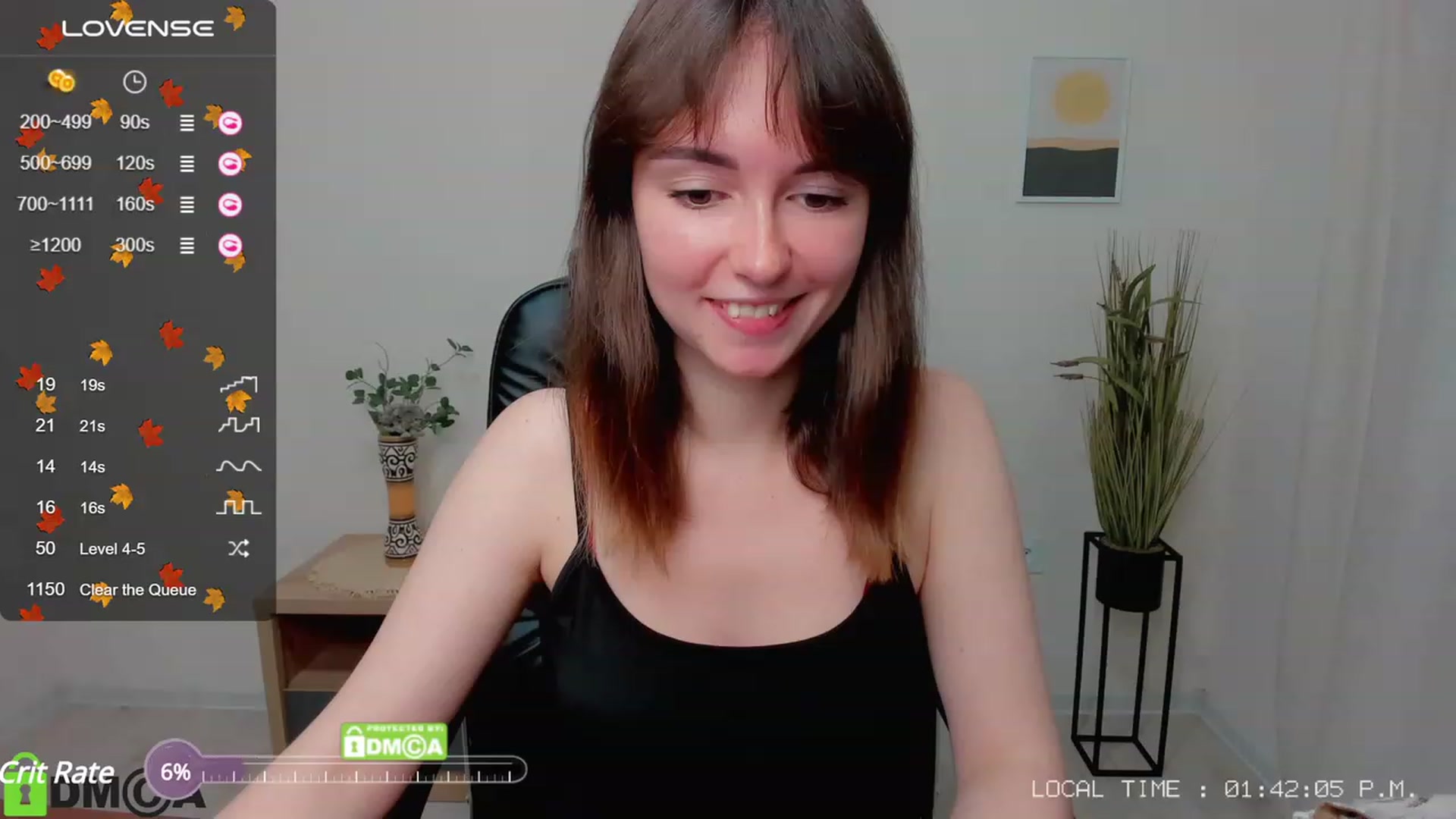 Gallery image thumbnail from Sofiika777's myfreecams stream on, 10/03/2023, 23:23 image 1 of 20