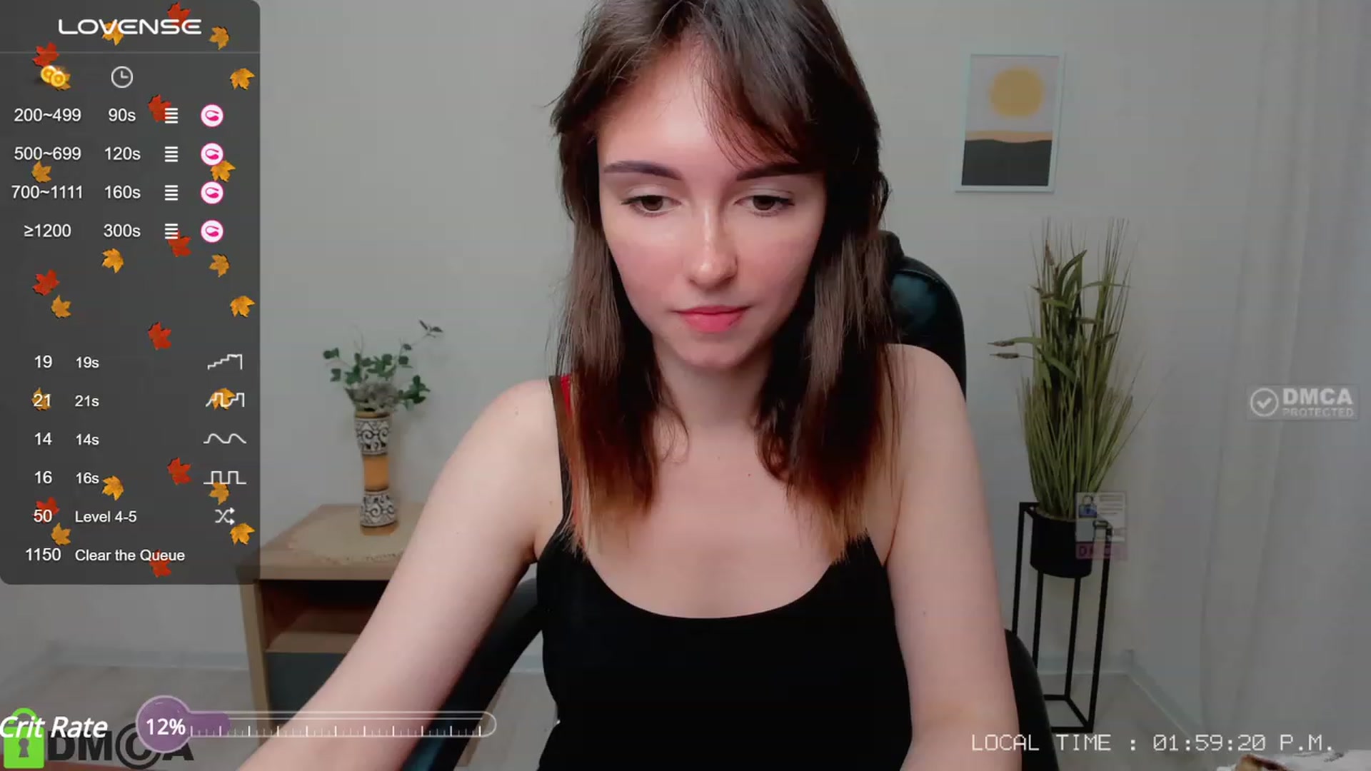 Gallery image thumbnail from Sofiika777's myfreecams stream on, 10/03/2023, 23:23 image 10 of 20