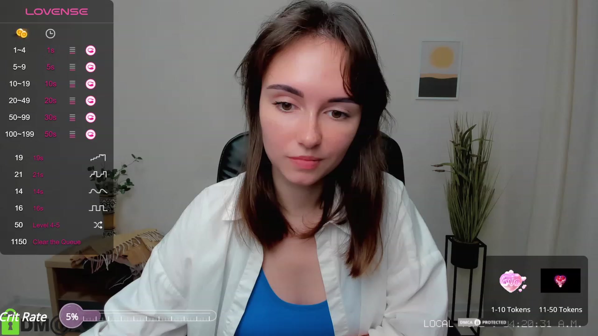 Gallery image thumbnail from Sofiika777's myfreecams stream on, 10/09/2023, 02:03 image 2 of 20