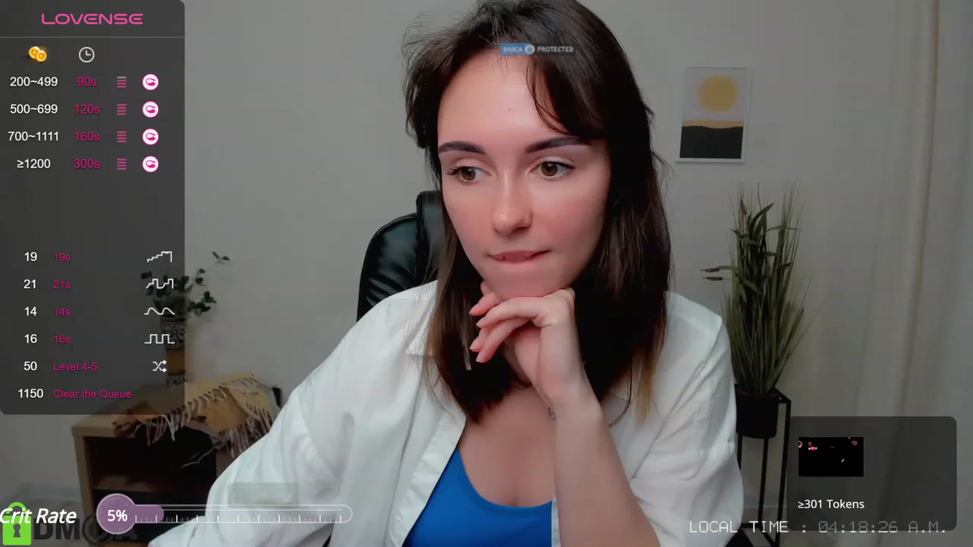Gallery image thumbnail from Sofiika777's myfreecams stream on, 10/09/2023, 02:03 image 1 of 20