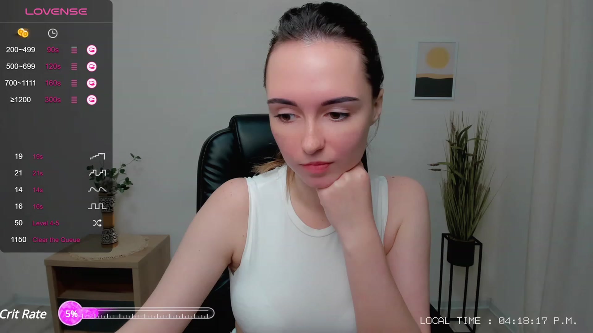 Gallery image thumbnail from Sofiika777's myfreecams stream on, 10/10/2023, 01:44 image 7 of 20