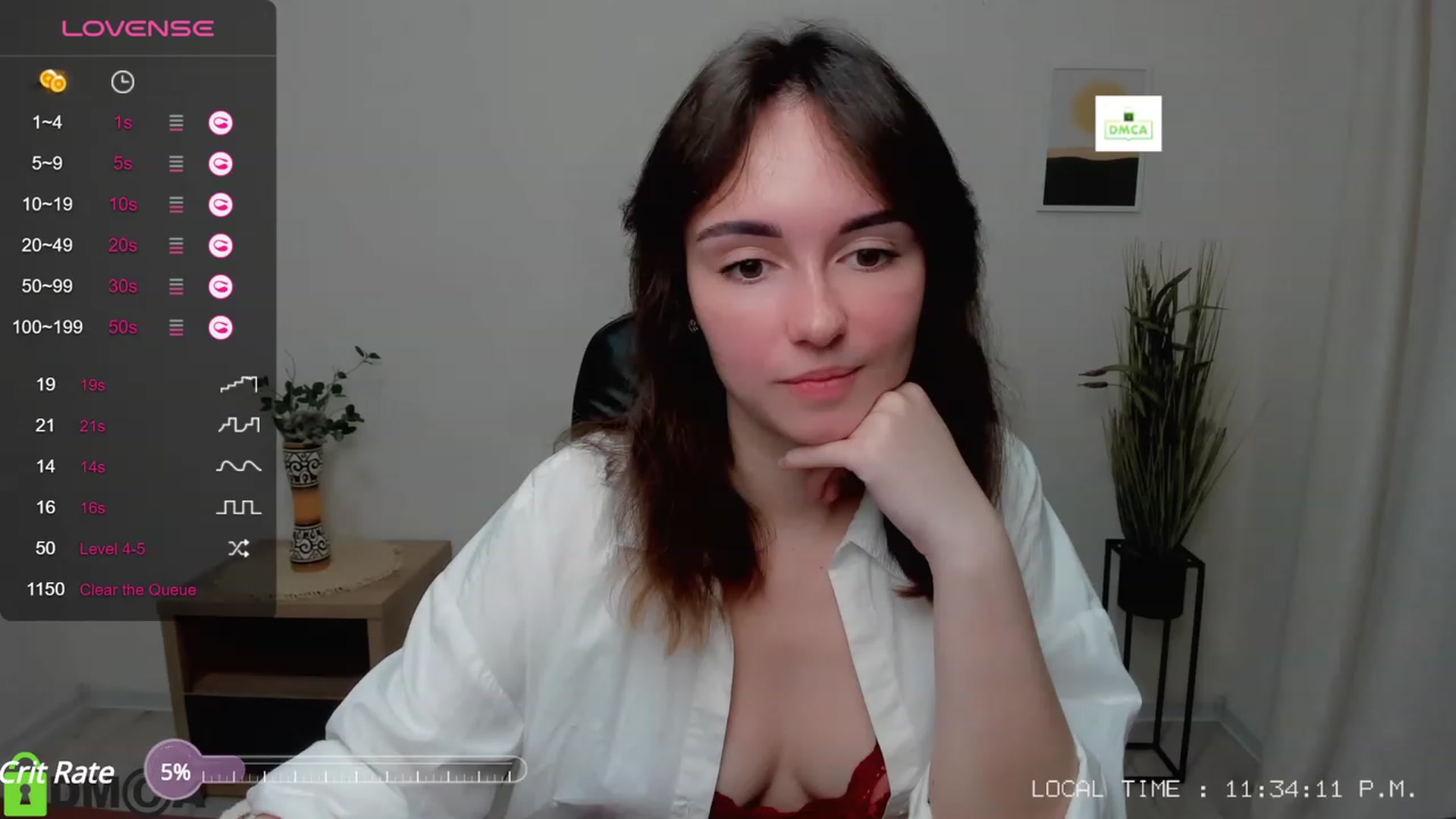 Gallery image thumbnail from Sofiika777's myfreecams stream on, 10/13/2023, 20:44 image 6 of 20