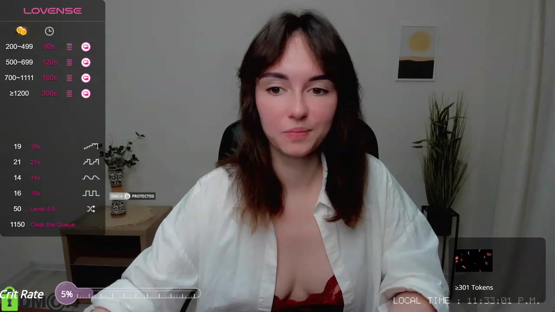 Gallery image thumbnail from Sofiika777's myfreecams stream on, 10/13/2023, 20:44 image 4 of 20