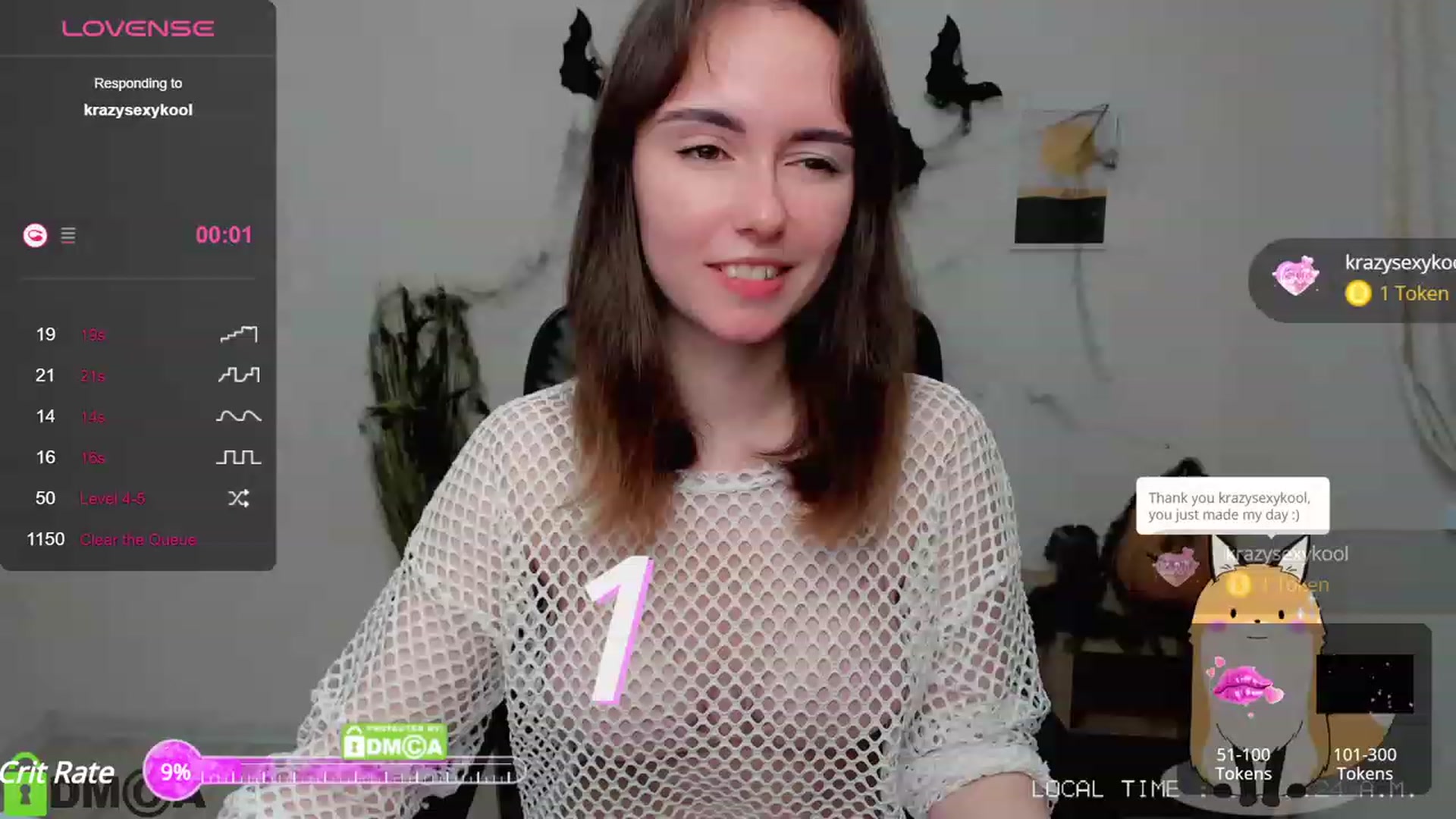 Gallery image thumbnail from Sofiika777's myfreecams stream on, 10/26/2023, 01:57 image 8 of 20