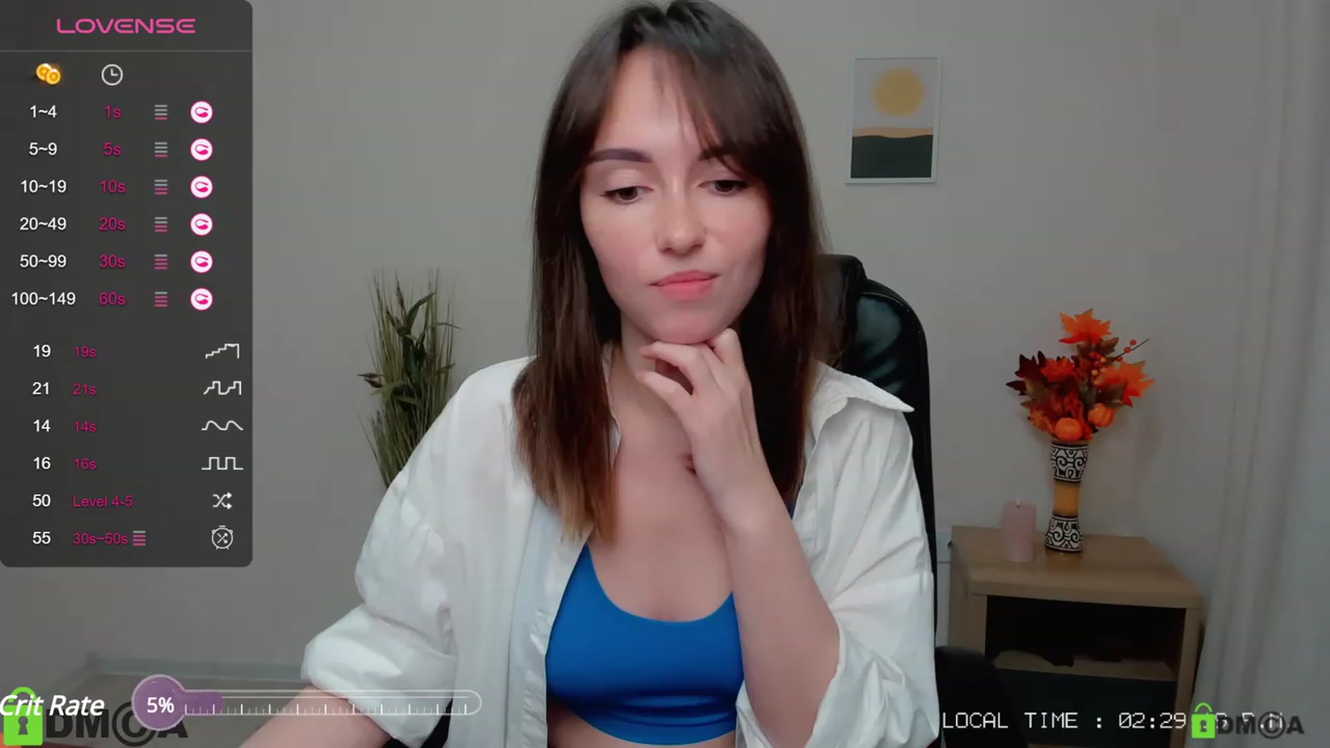 Gallery image thumbnail from Sofiika777's myfreecams stream on, 11/18/2023, 24:52 image 1 of 20