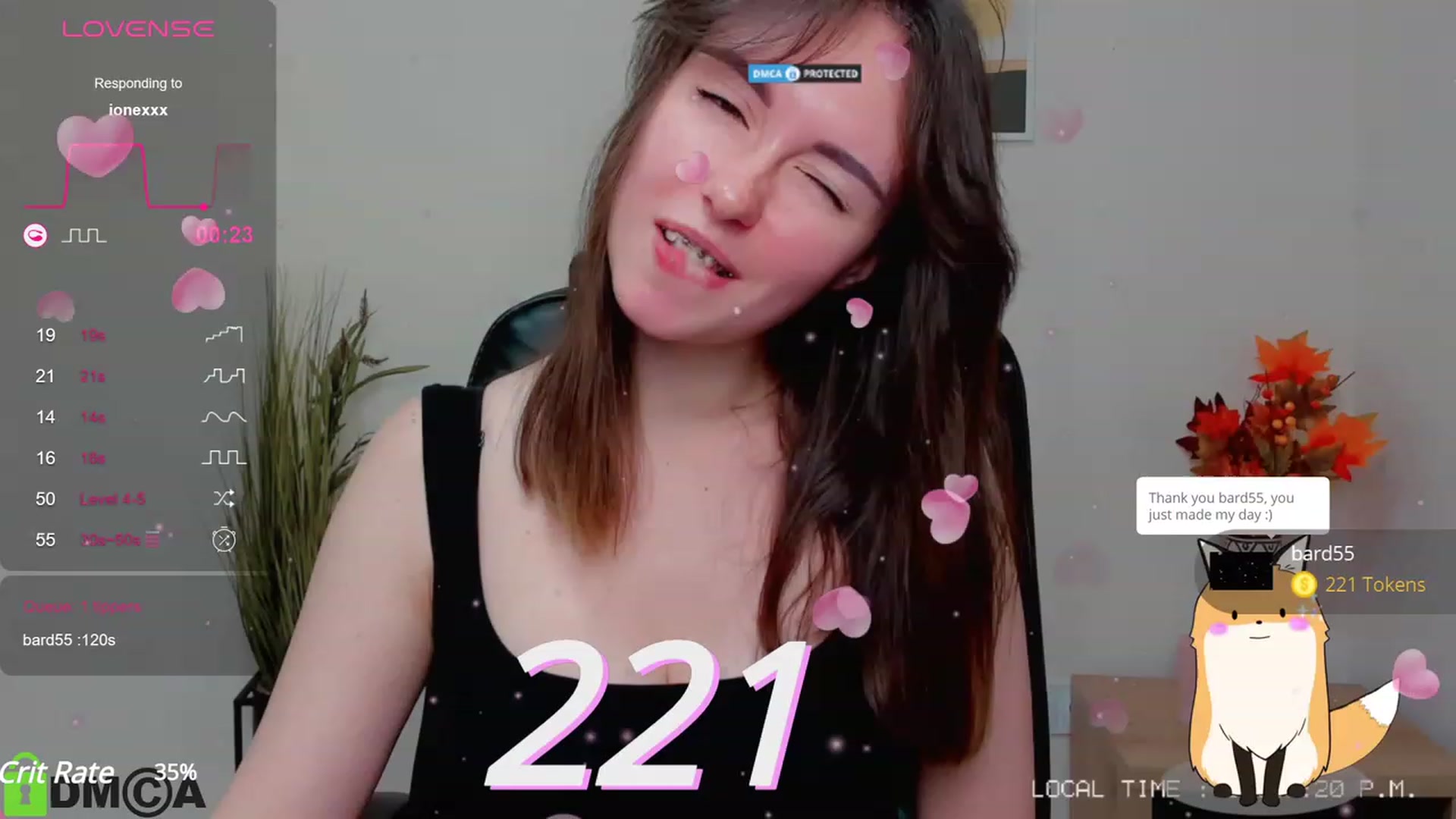 Gallery image thumbnail from Sofiika777's myfreecams stream on, 12/01/2023, 01:12 image 12 of 20