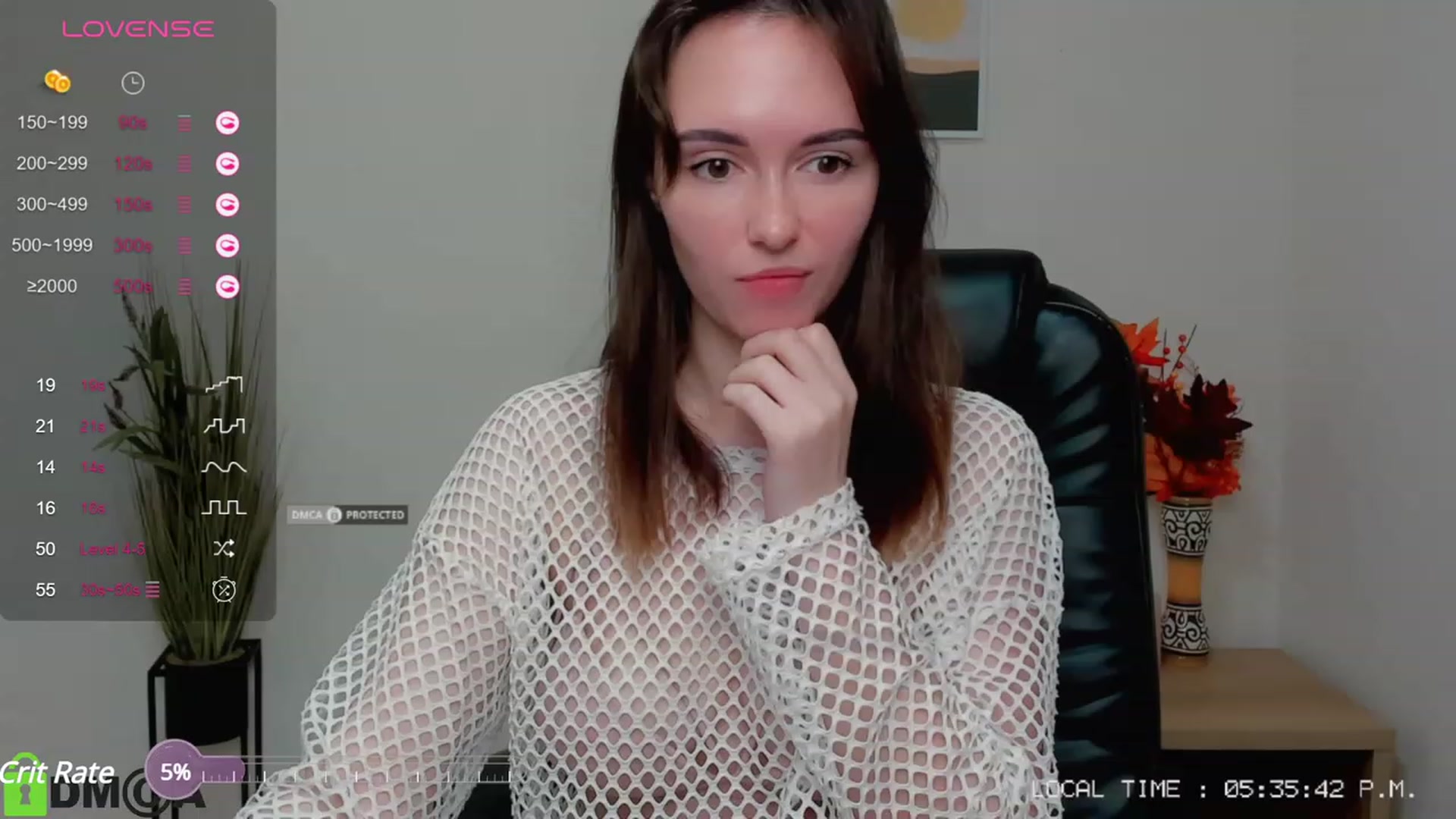 Gallery image thumbnail from Sofiika777's myfreecams stream on, 12/05/2023, 04:04 image 4 of 20