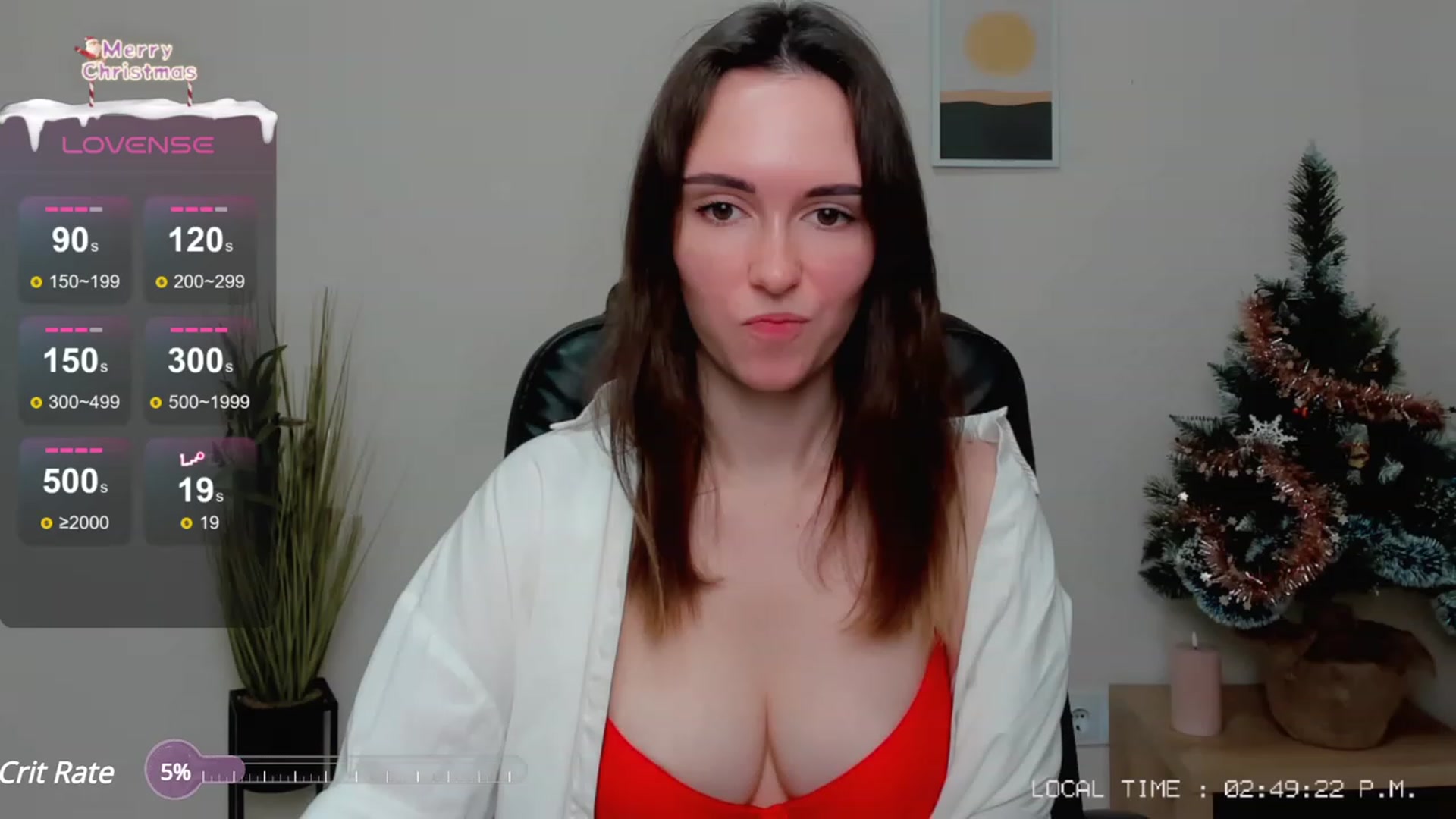 Gallery image thumbnail from Sofiika777's myfreecams stream on, 12/25/2023, 01:33 image 12 of 20