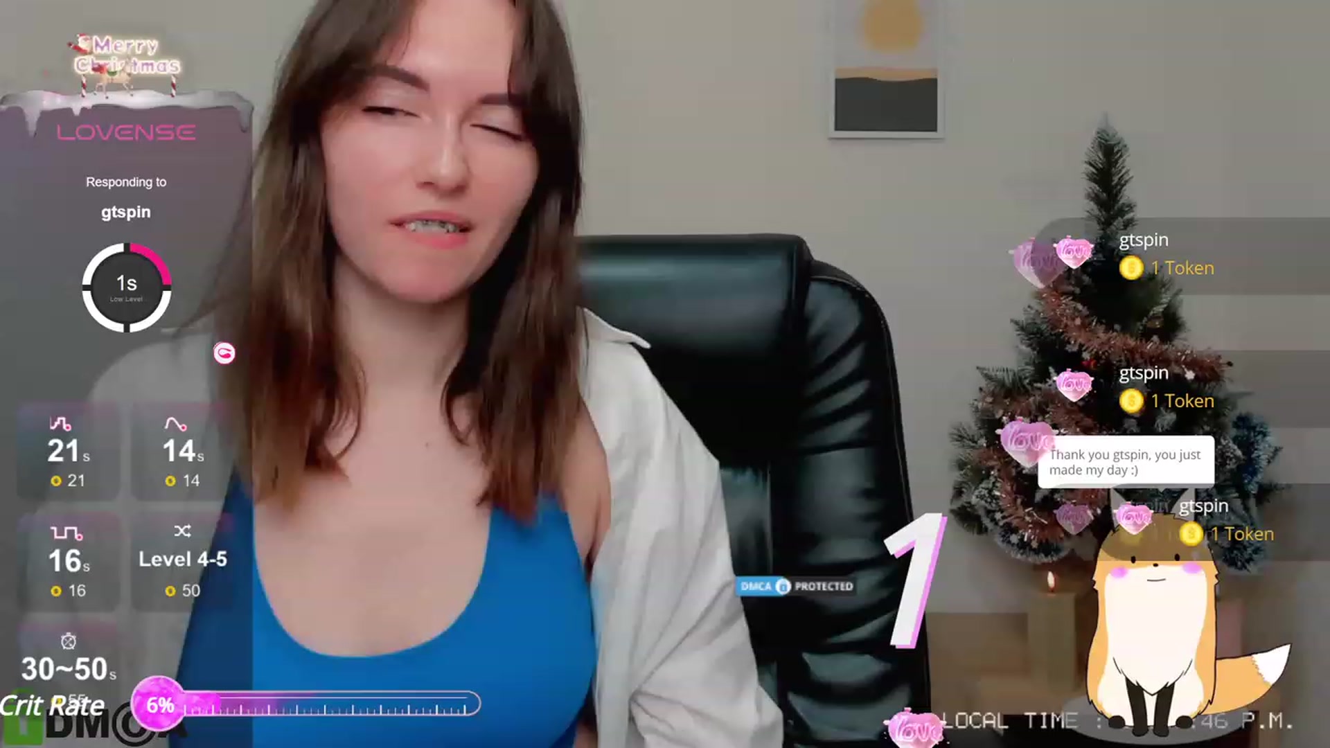 Gallery image thumbnail from Sofiika777's myfreecams stream on, 12/28/2023, 24:02 image 2 of 20